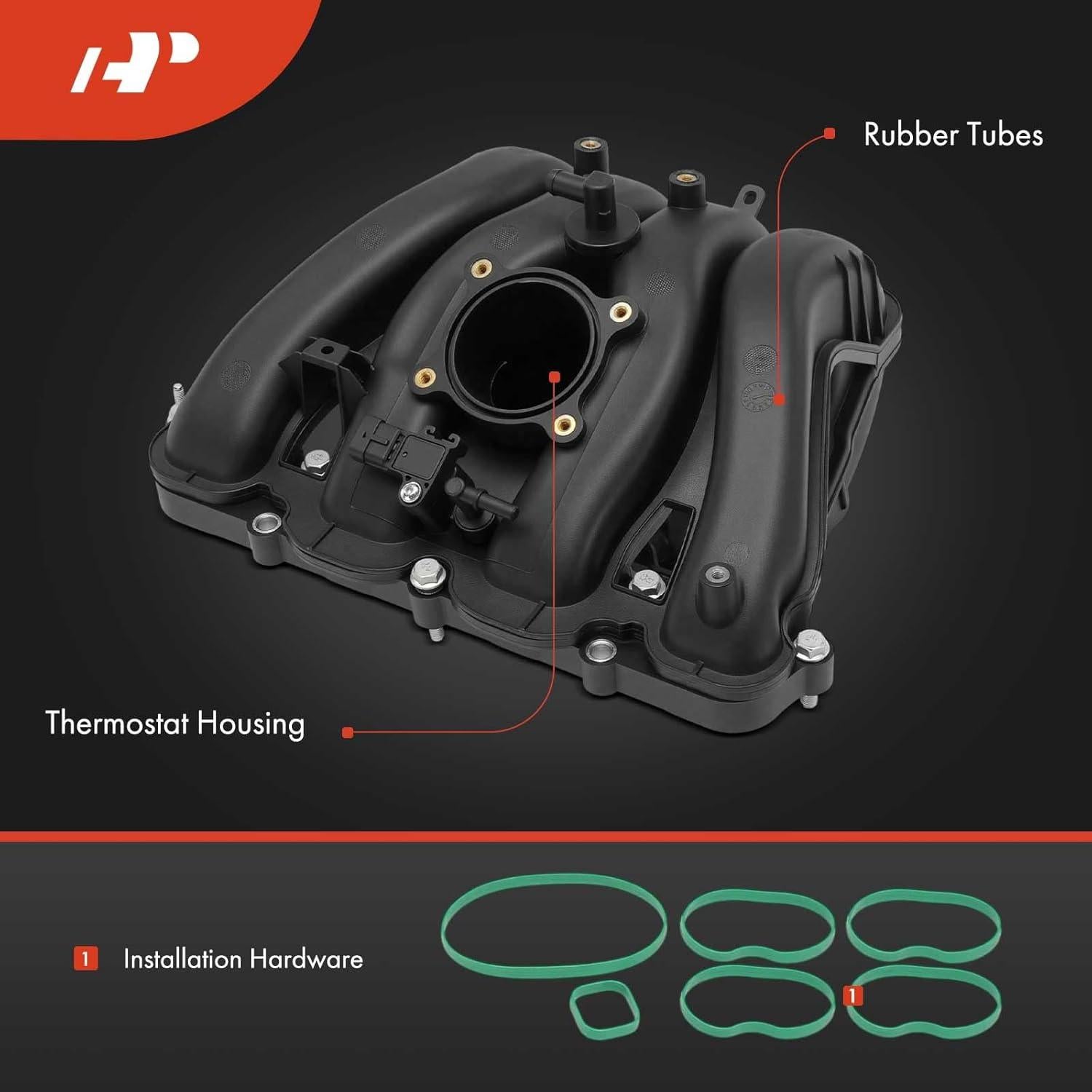 Colector de Admisión A-Premium para Chevy, GMC, Buick 2.4L