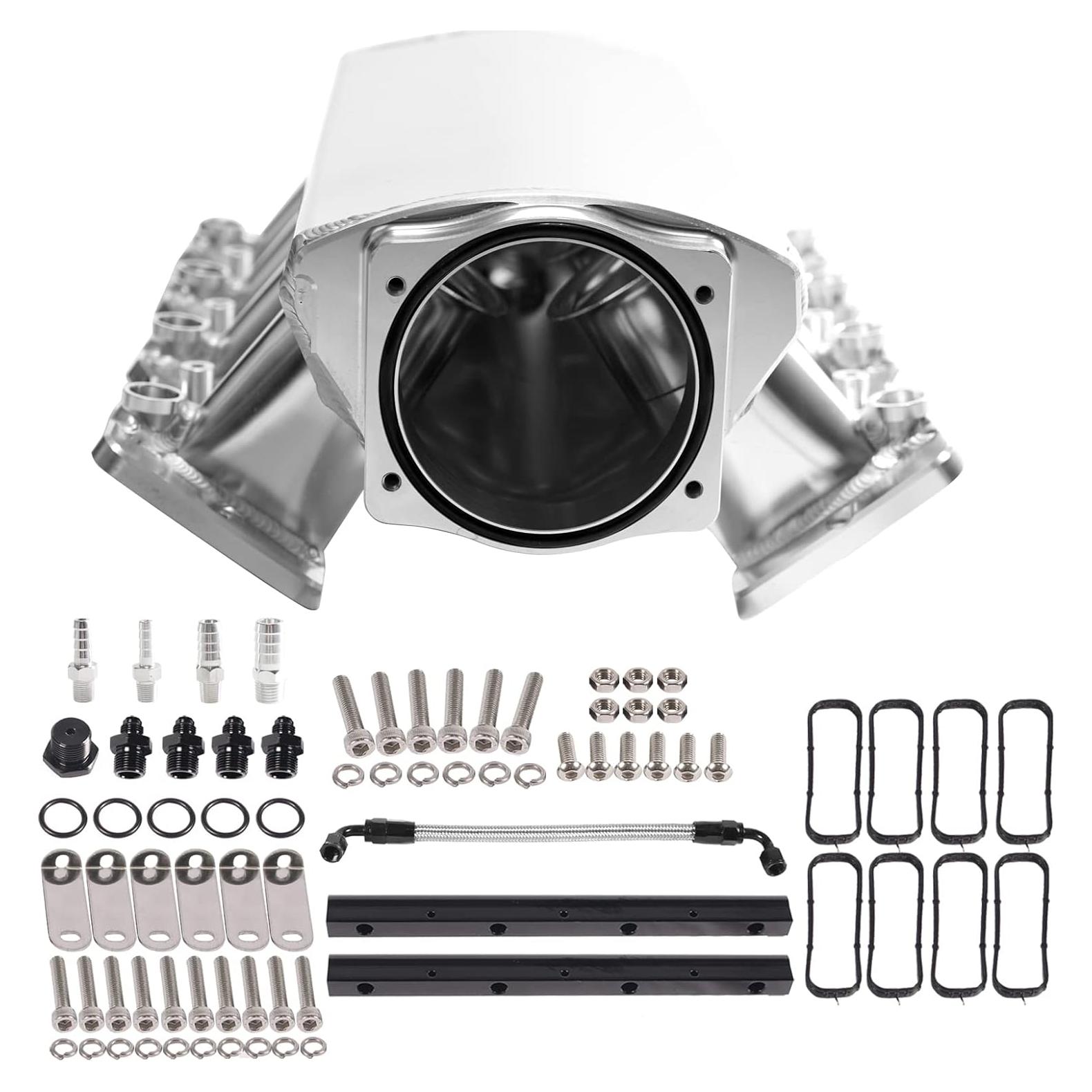 Colector de admisión YIUIY 102mm para Chevy GMC Pontiac