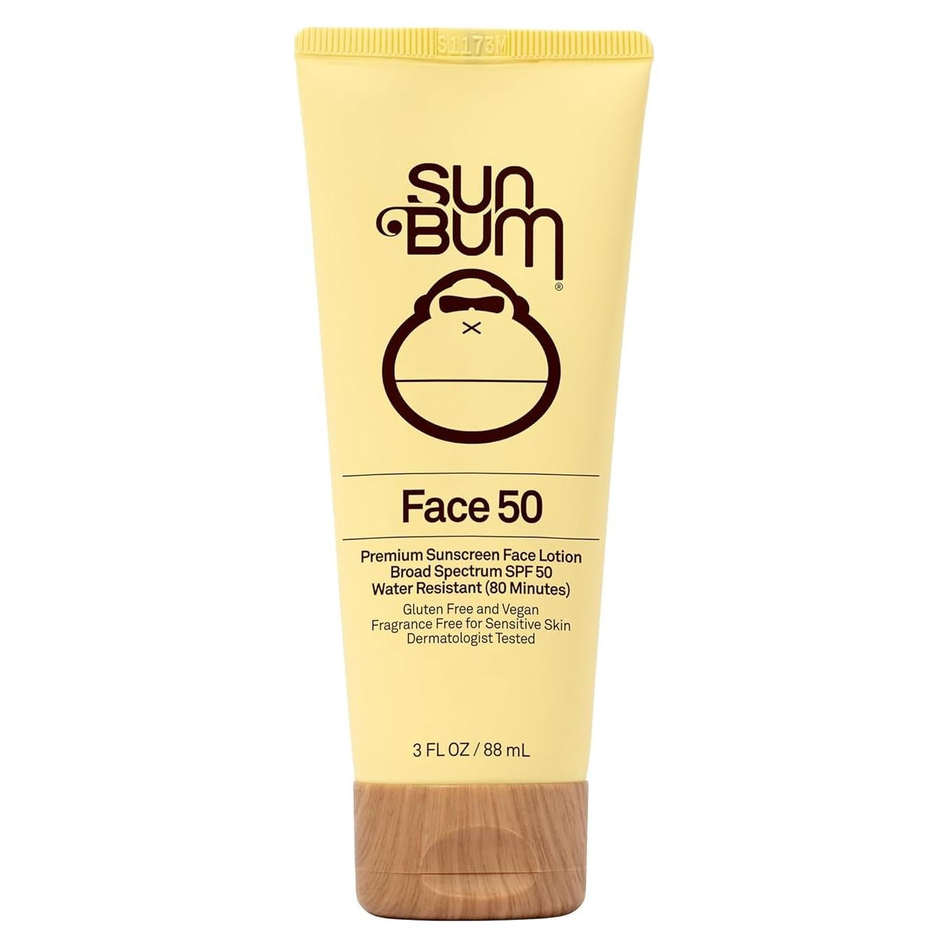 Sun Bum Loción Facial Solar SPF 50 Hidratante 85 g
