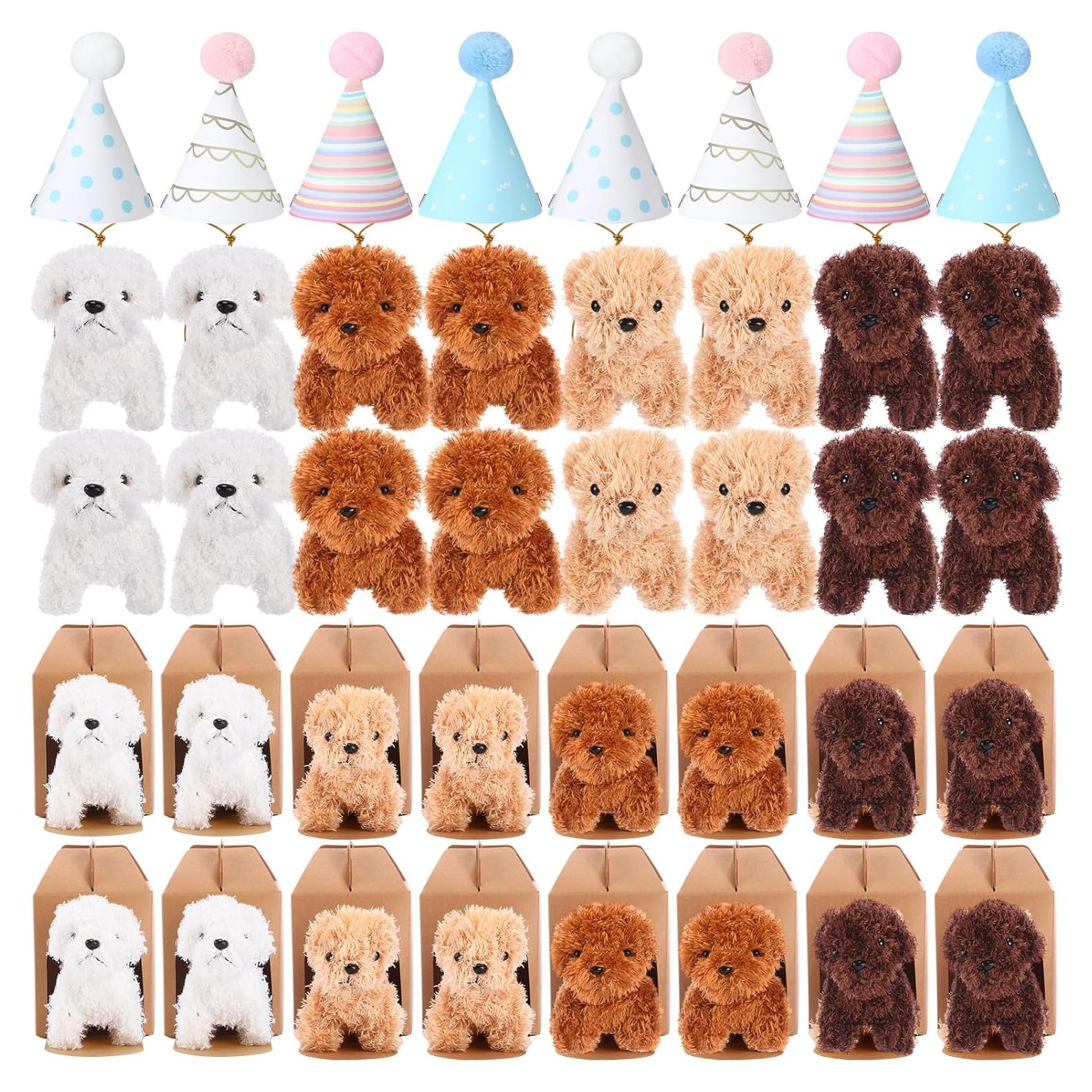 Set 20 Mini Juguetes de Peluche Animales Motionchic