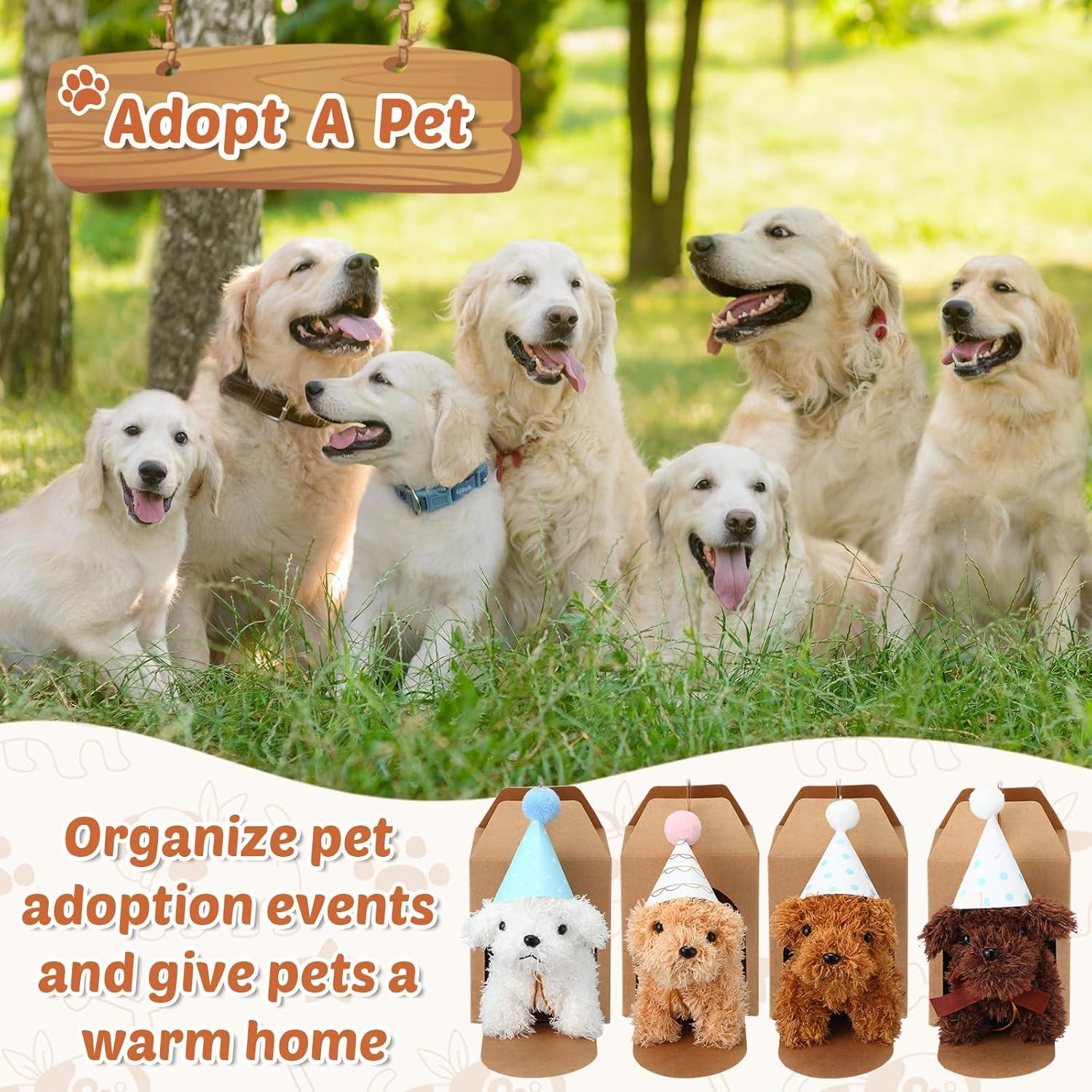 Set 20 Mini Juguetes de Peluche Animales Motionchic