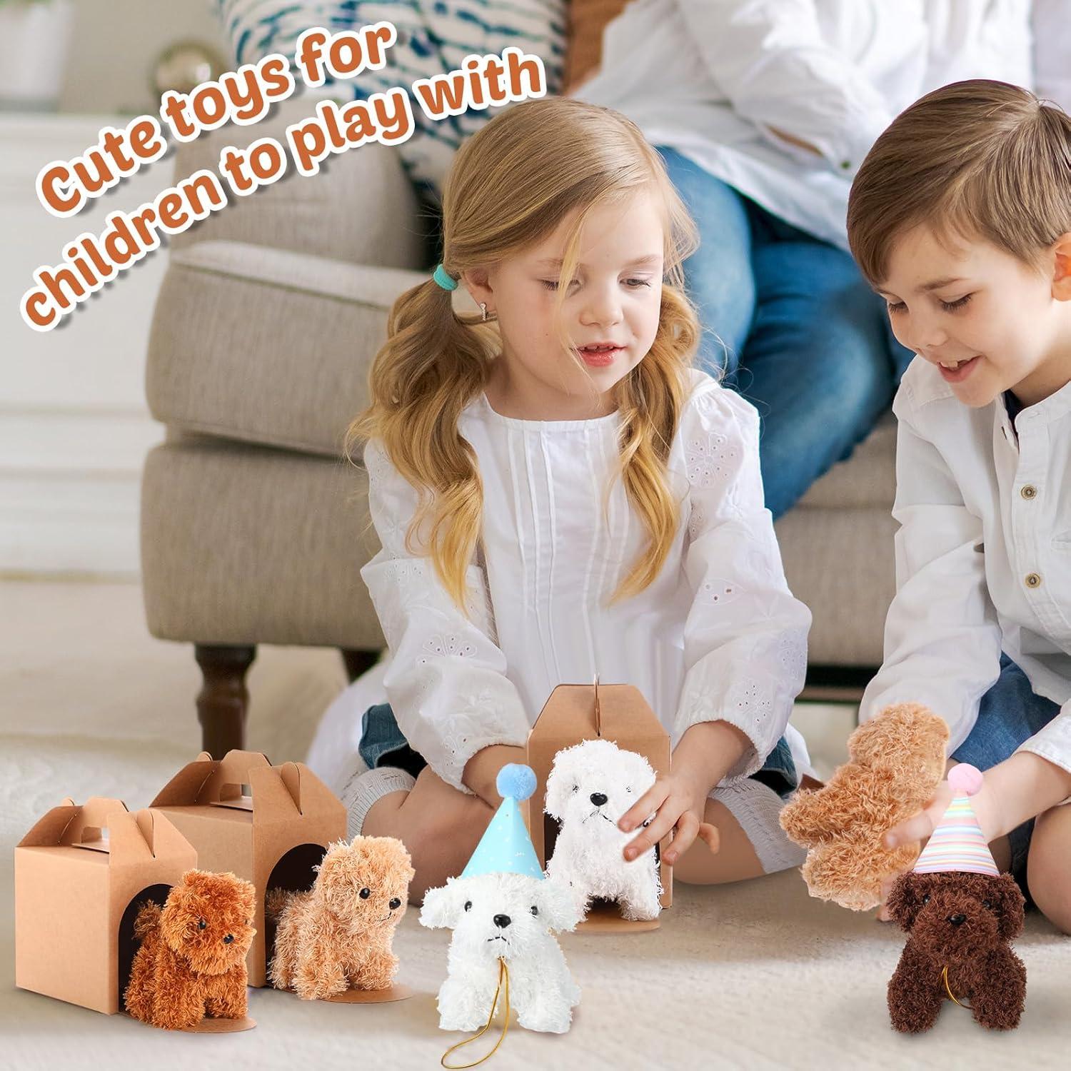 Set 20 Mini Juguetes de Peluche Animales Motionchic