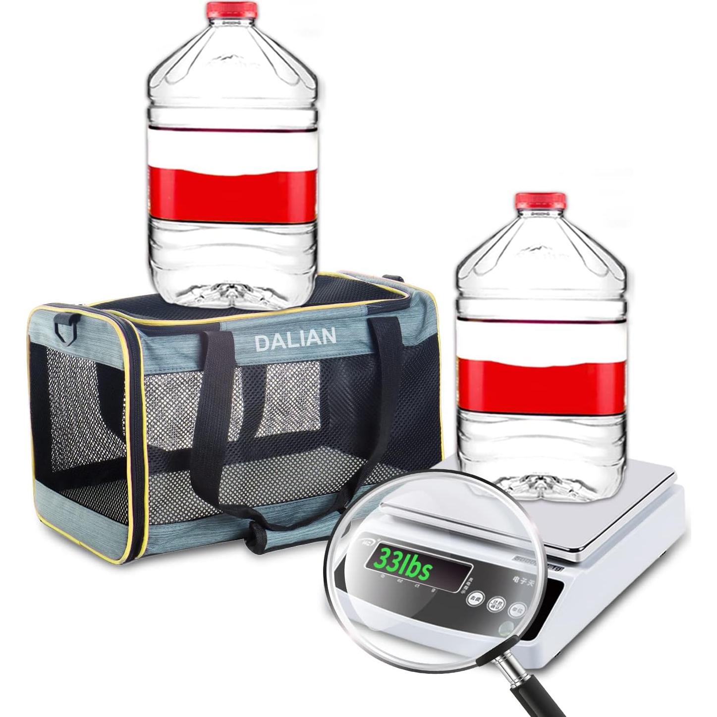 Transportín Suave DALIAN para Mascotas 7,71 kg 44,5x25,4x25,4 cm