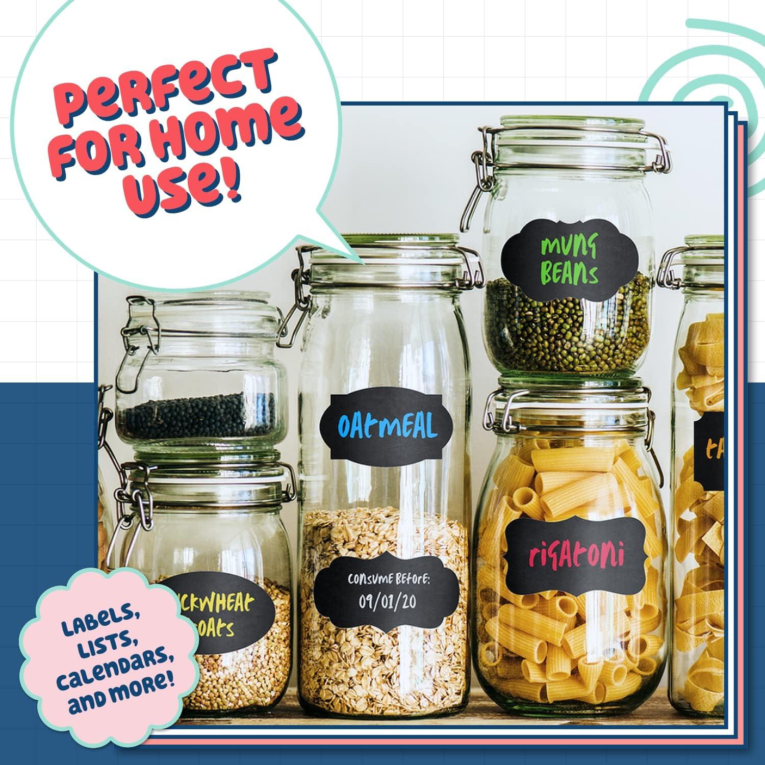 Marcadores de Tiza Chalkola Punta Extra Fina 1mm - Paquete de 10