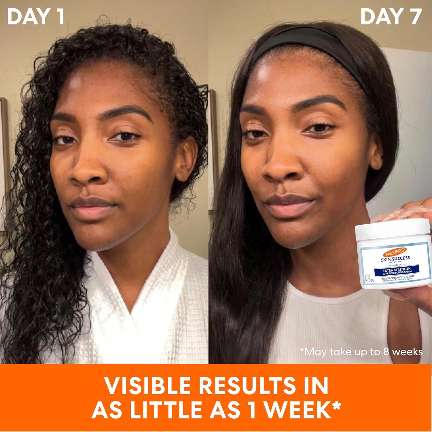 Crema Facial Correctora de Tono Palmer's 80 ml Hidratante