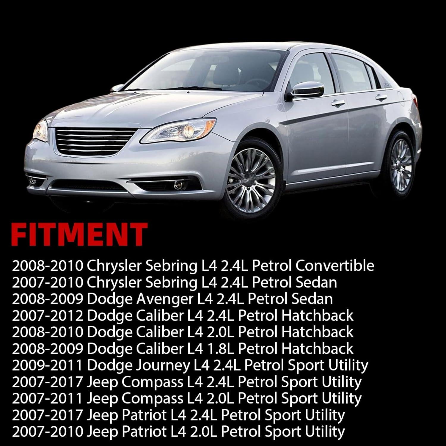 Colector de Admisión MITZONE para Dodge y Jeep 2.4L/2.0L