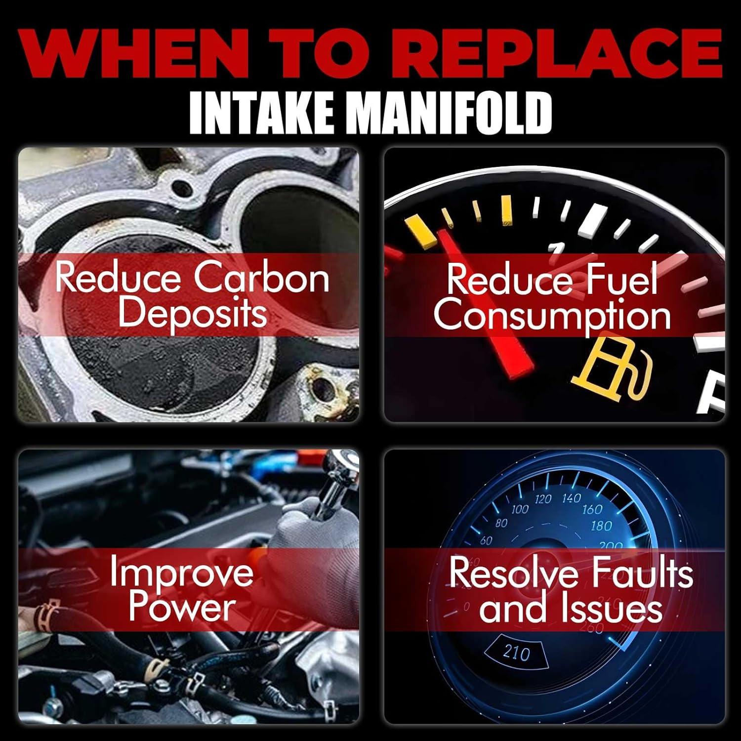 Colector de Admisión MITZONE para Dodge y Jeep 2.4L/2.0L