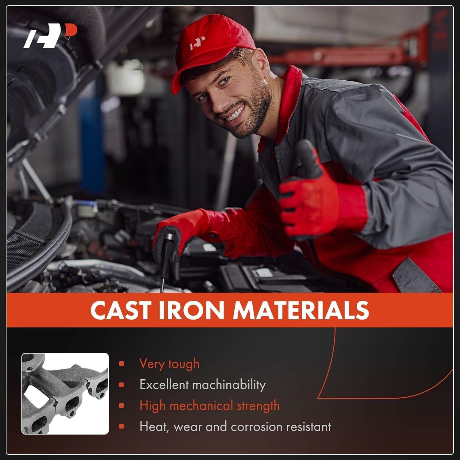 Colector de Escape Derecho A-Premium 5.4L para Ford y Lincoln