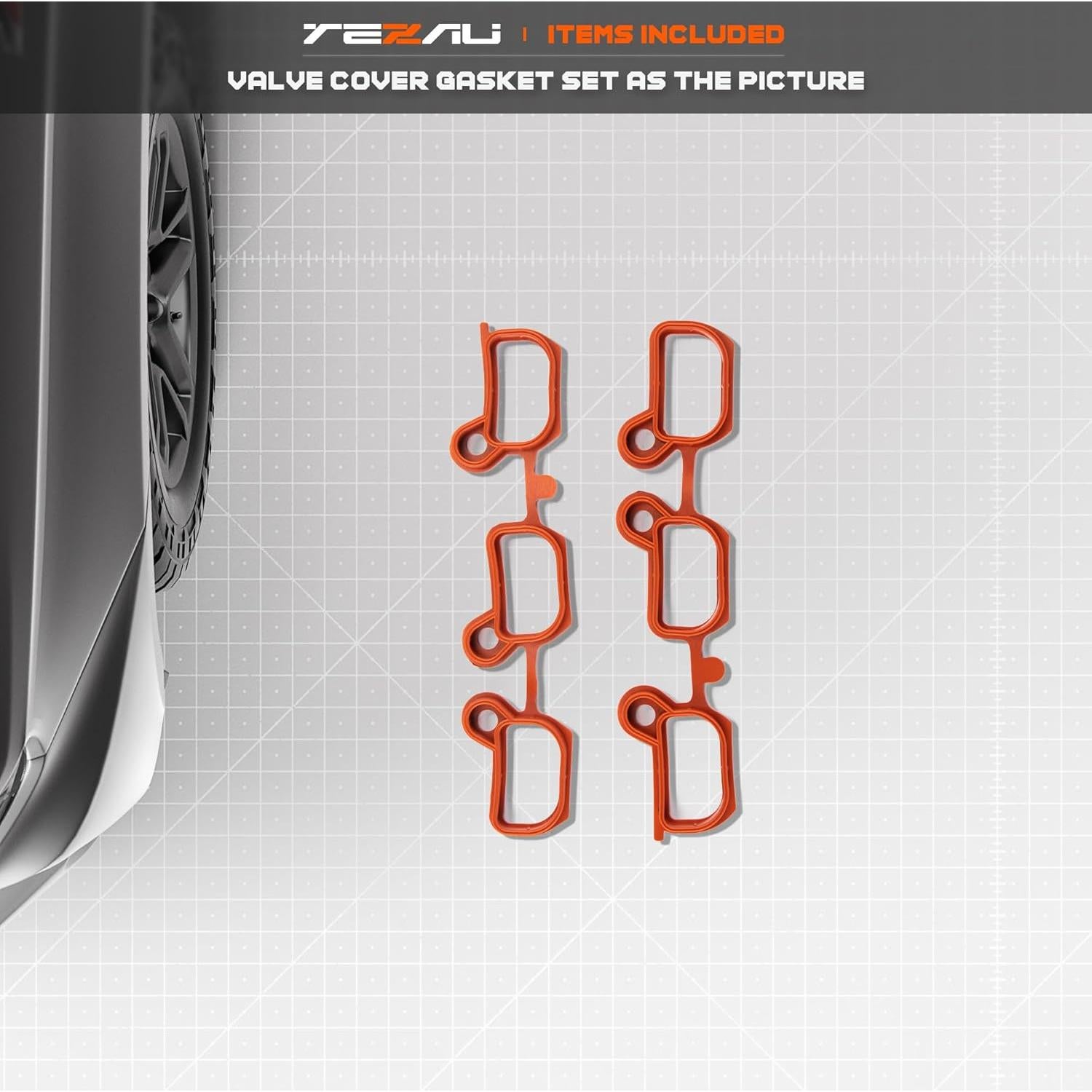 Junta de Colector de Admisión TEZAU para BMW 1999-2006