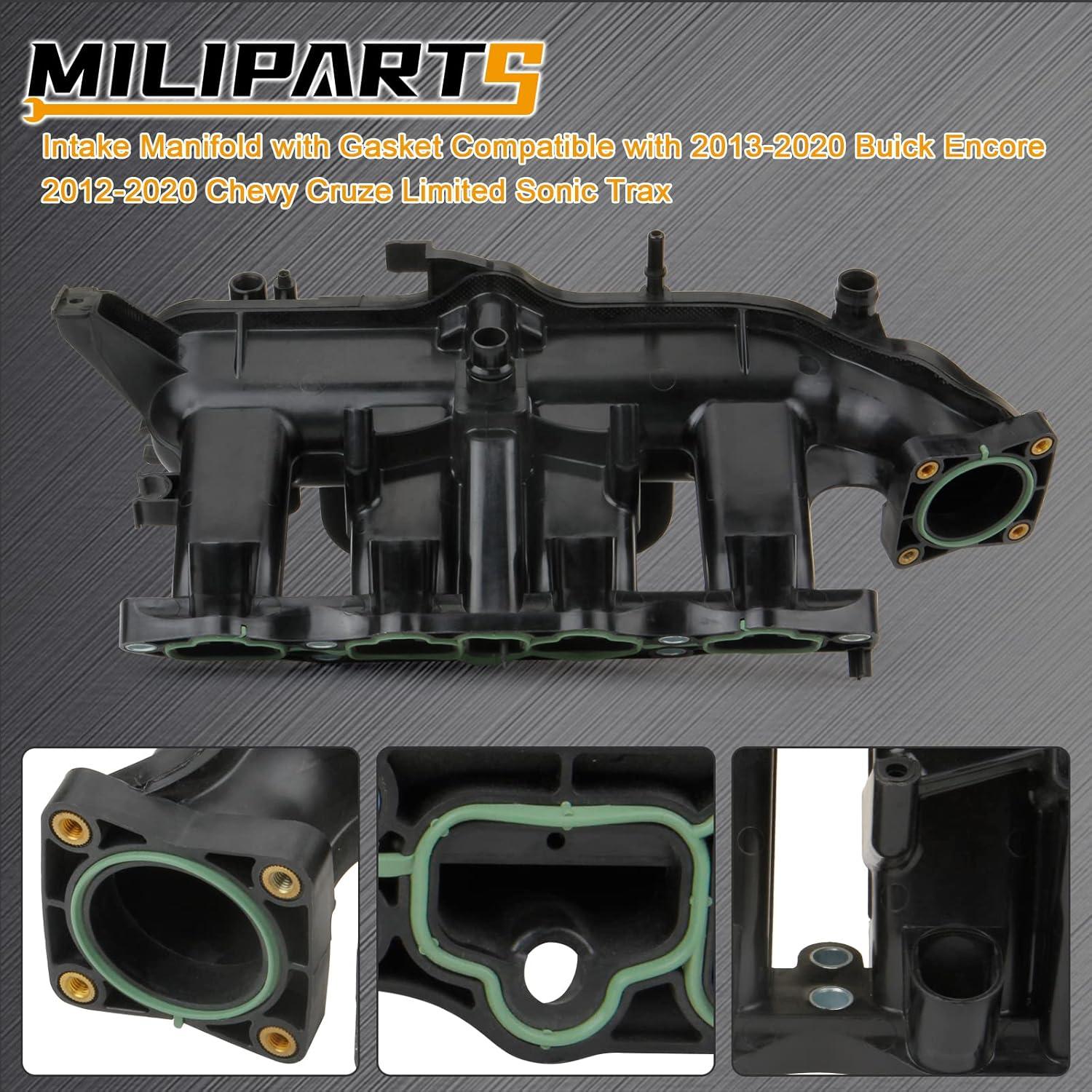 Conjunto Colector de Admisión MILIPARTS 2013-2021 Buick/Chevy