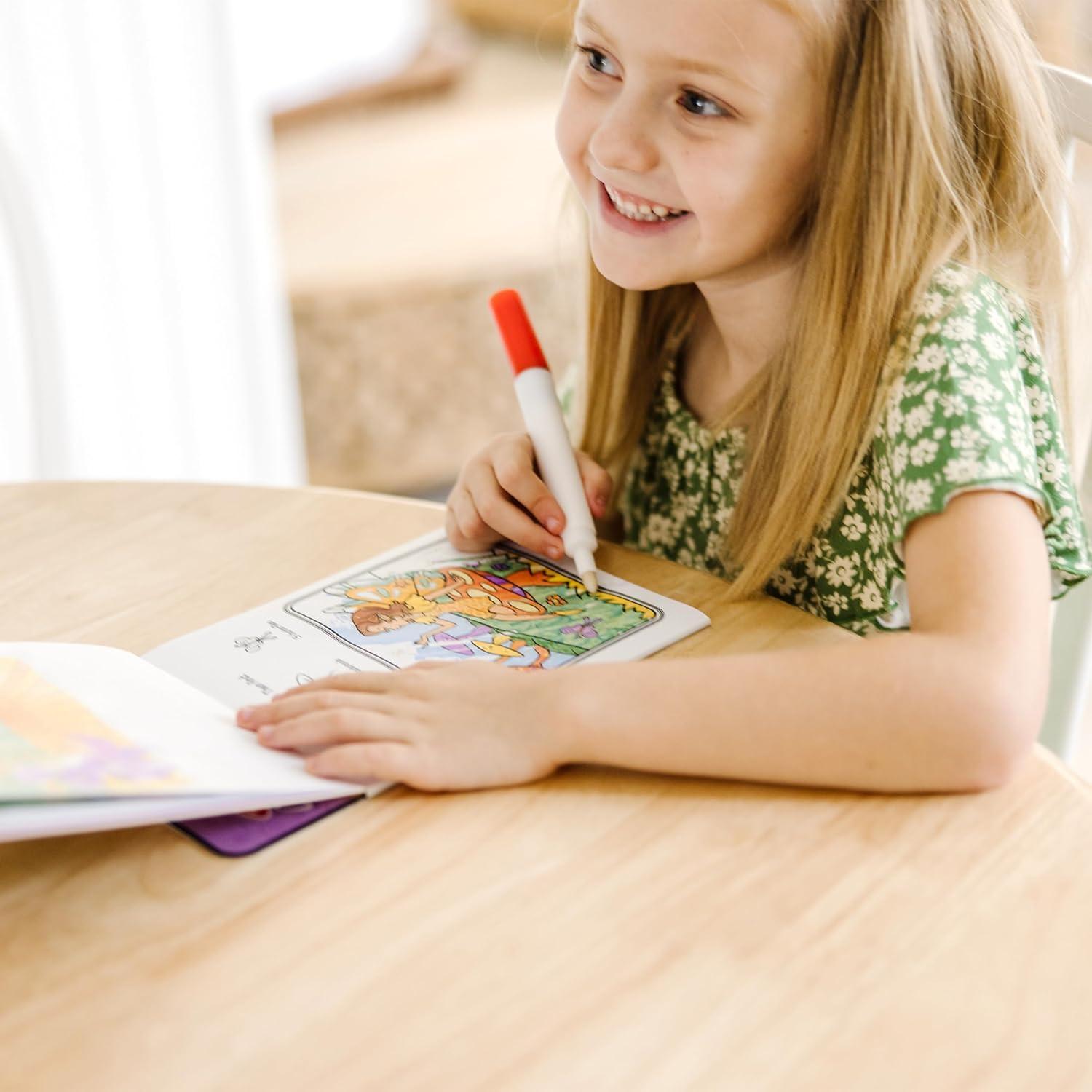 Libro de Actividades Melissa & Doug ColorBlast! Hada - 24 Páginas