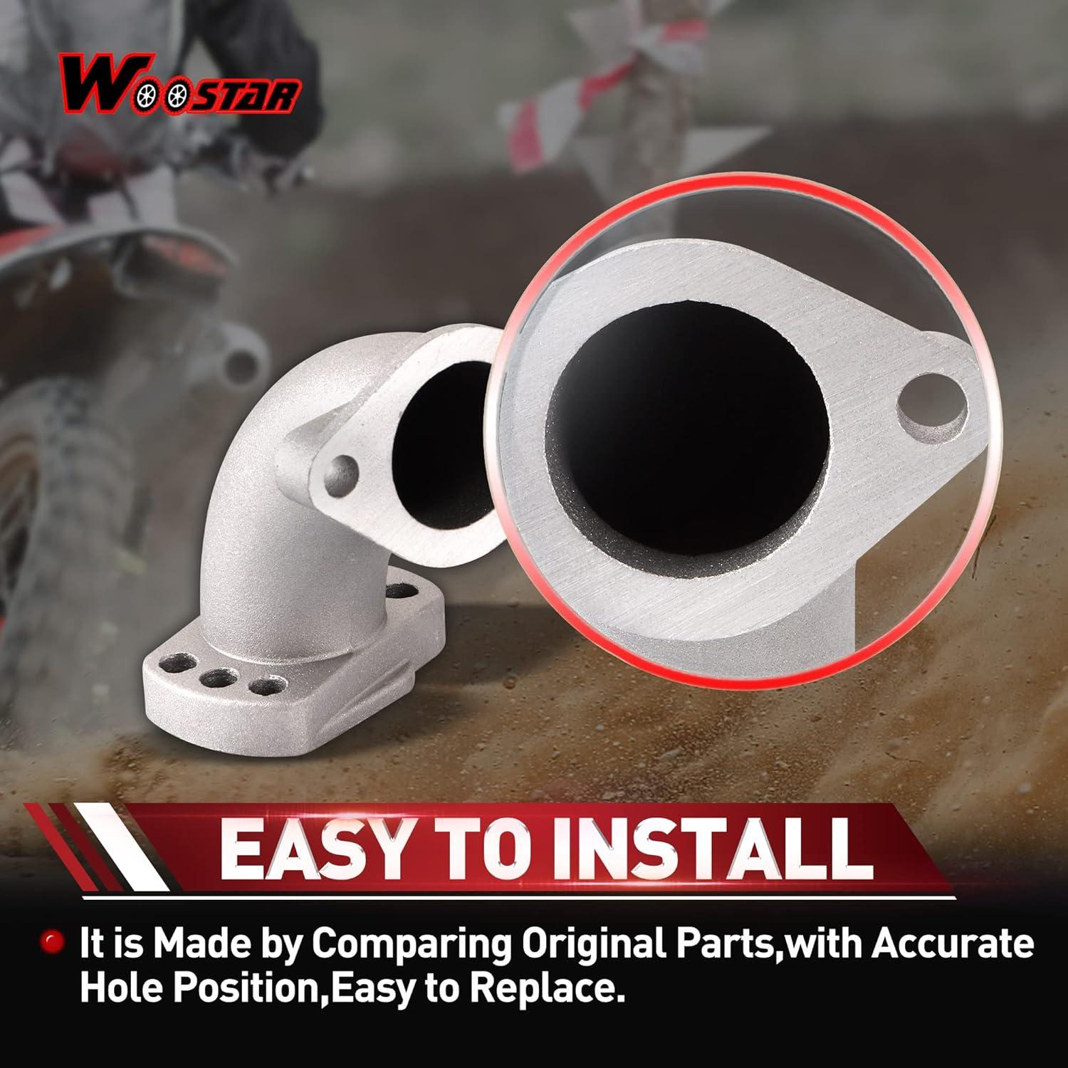 Tubería de Colector de Admisión 28mm WOOSTAR para Motor YX GPX 150cc 160cc