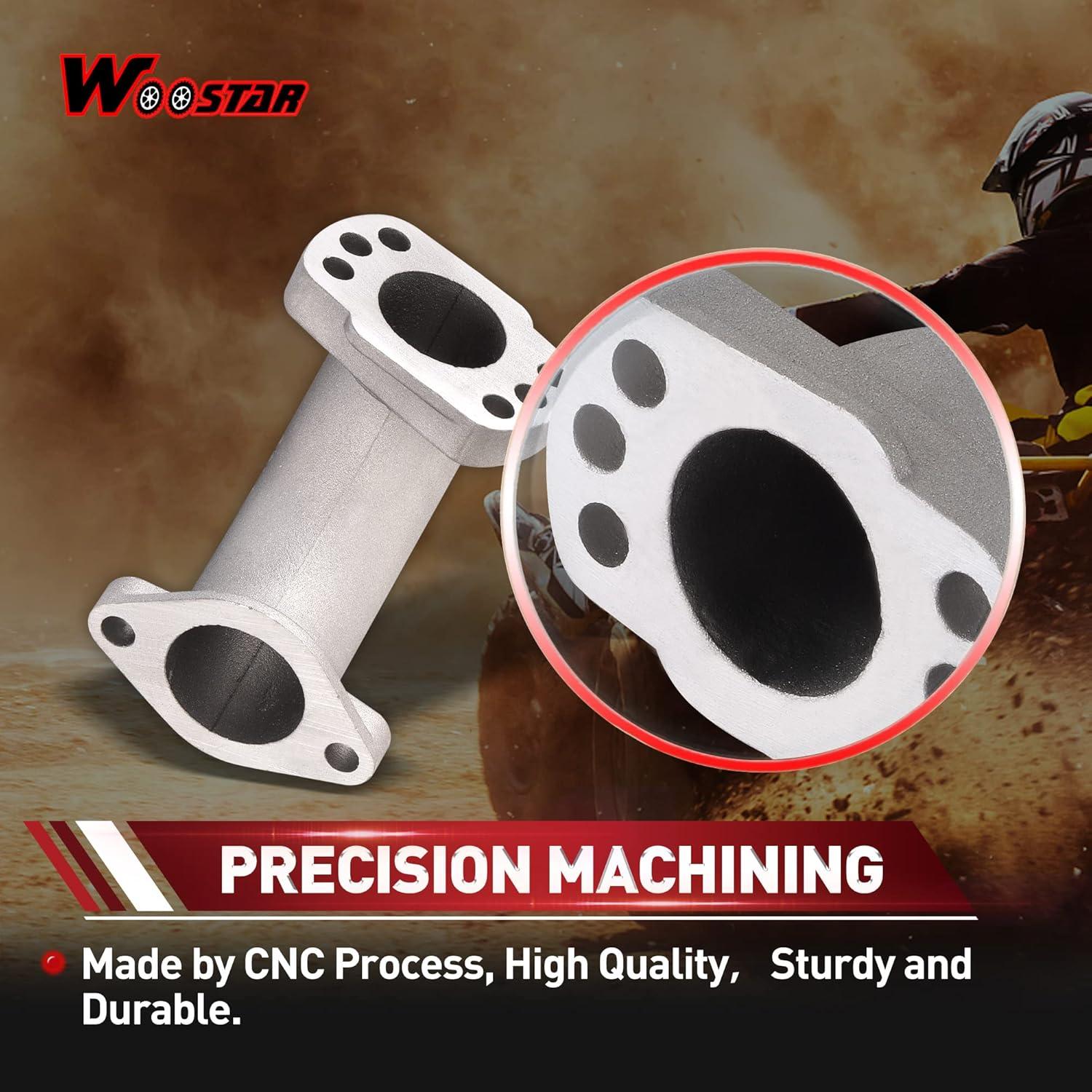 Tubería de Colector de Admisión 28mm WOOSTAR para Motor YX GPX 150cc 160cc