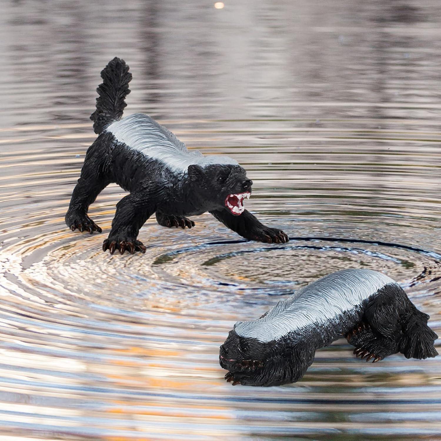 Juego de Figuras de Tejón de Miel LC JoyCre - 3 Piezas