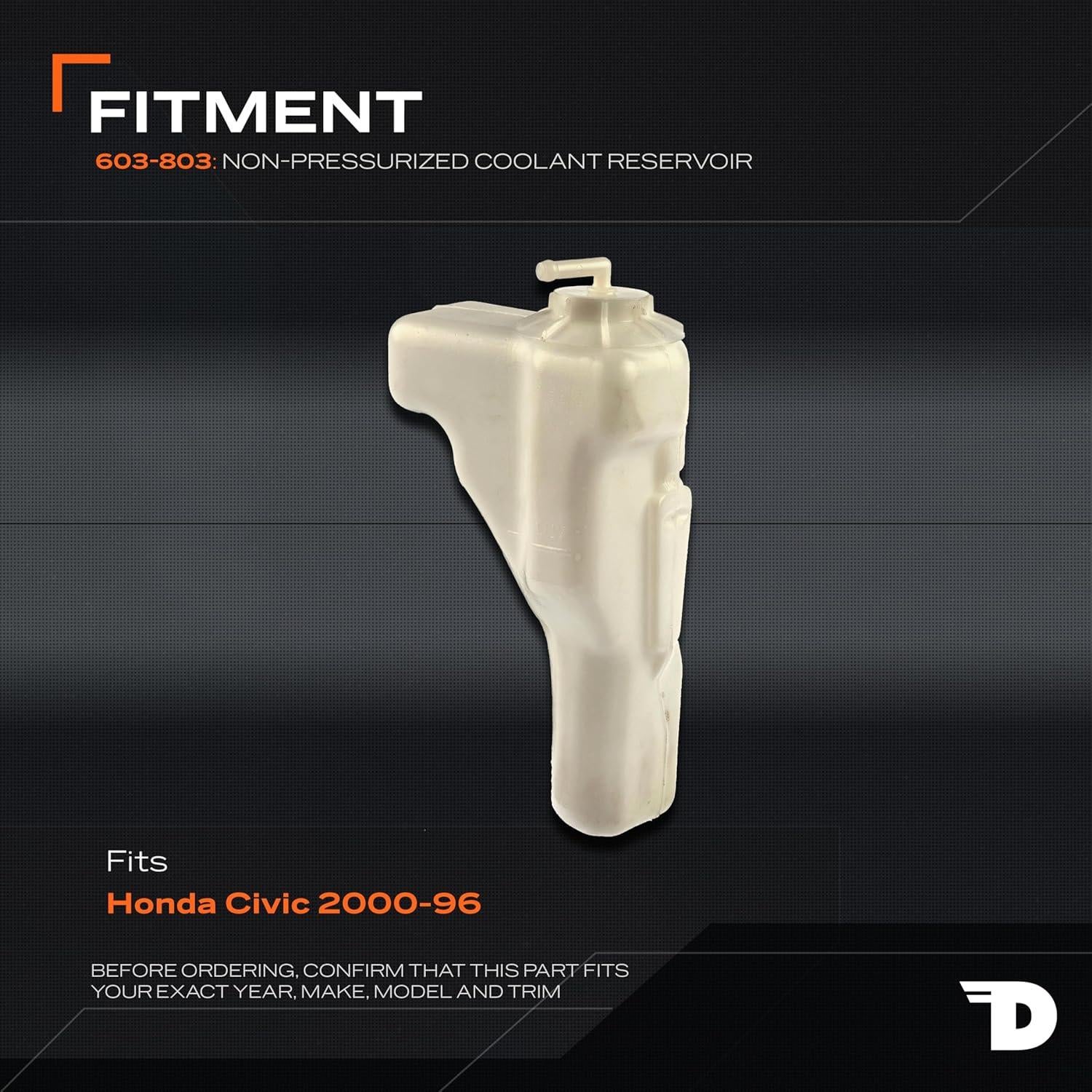 Depósito de Refrigerante Dorman 603-803 para Honda Civic