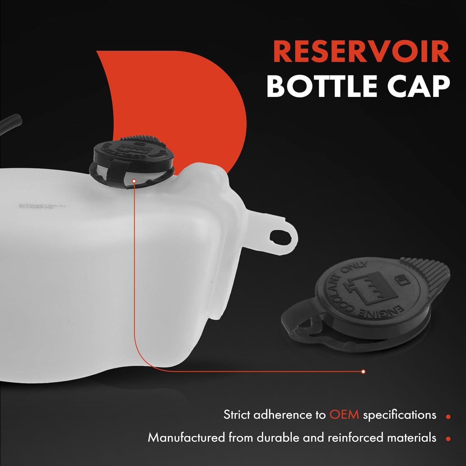 Tanque de Recuperación de Refrigerante A-Premium para Dodge Journey 2009-2020 1.5L