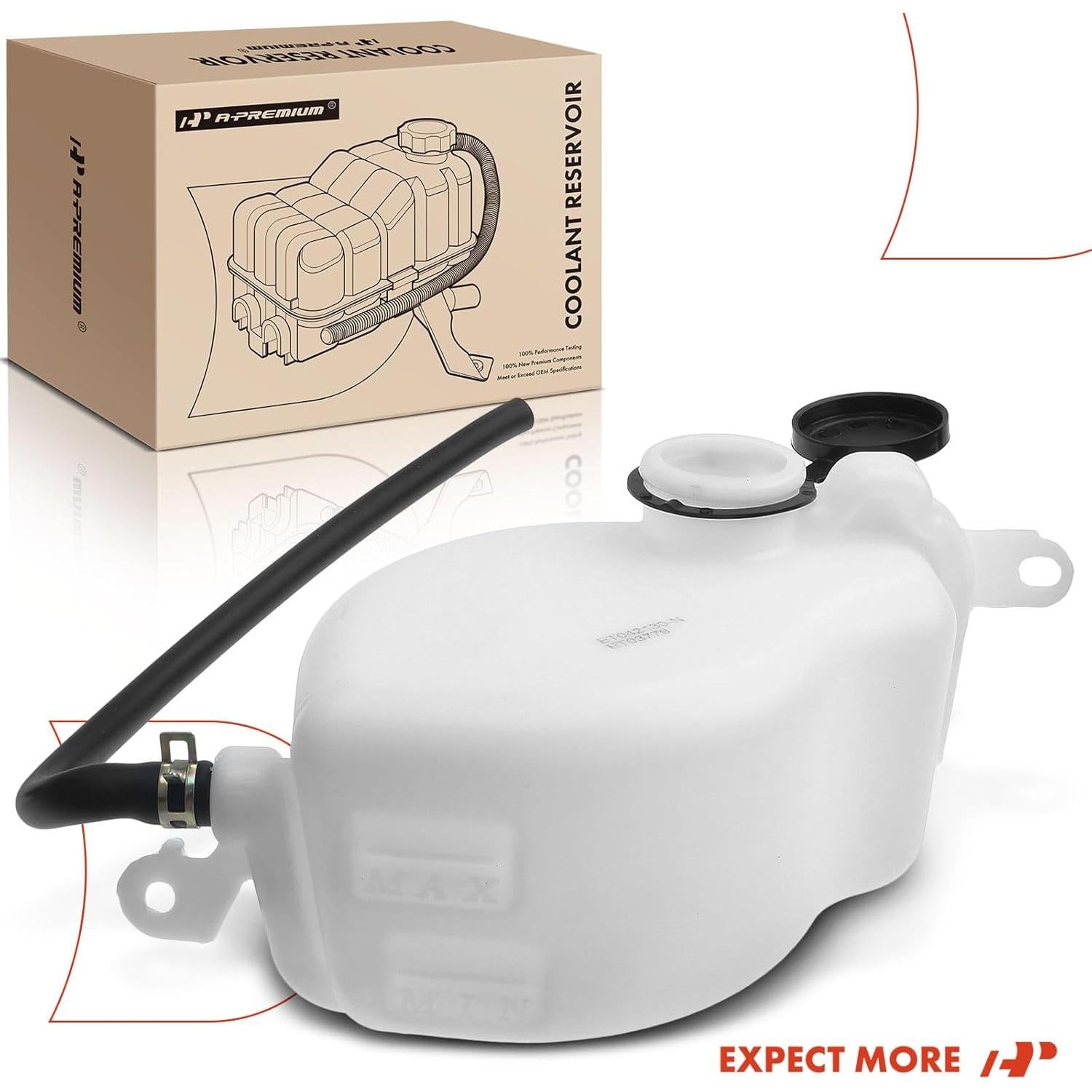 Tanque de Recuperación de Refrigerante A-Premium para Dodge Journey 2009-2020 1.5L