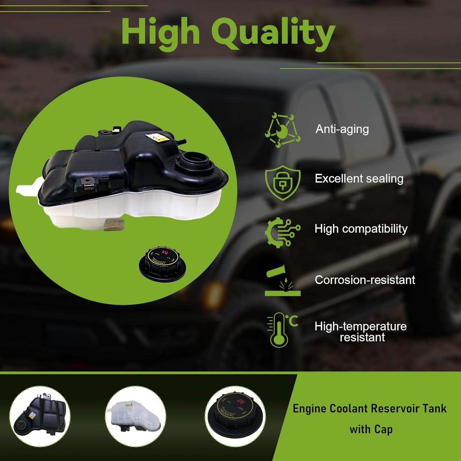 Tanque de Refrigerante CNS con Tapa para Ford 2003-2007