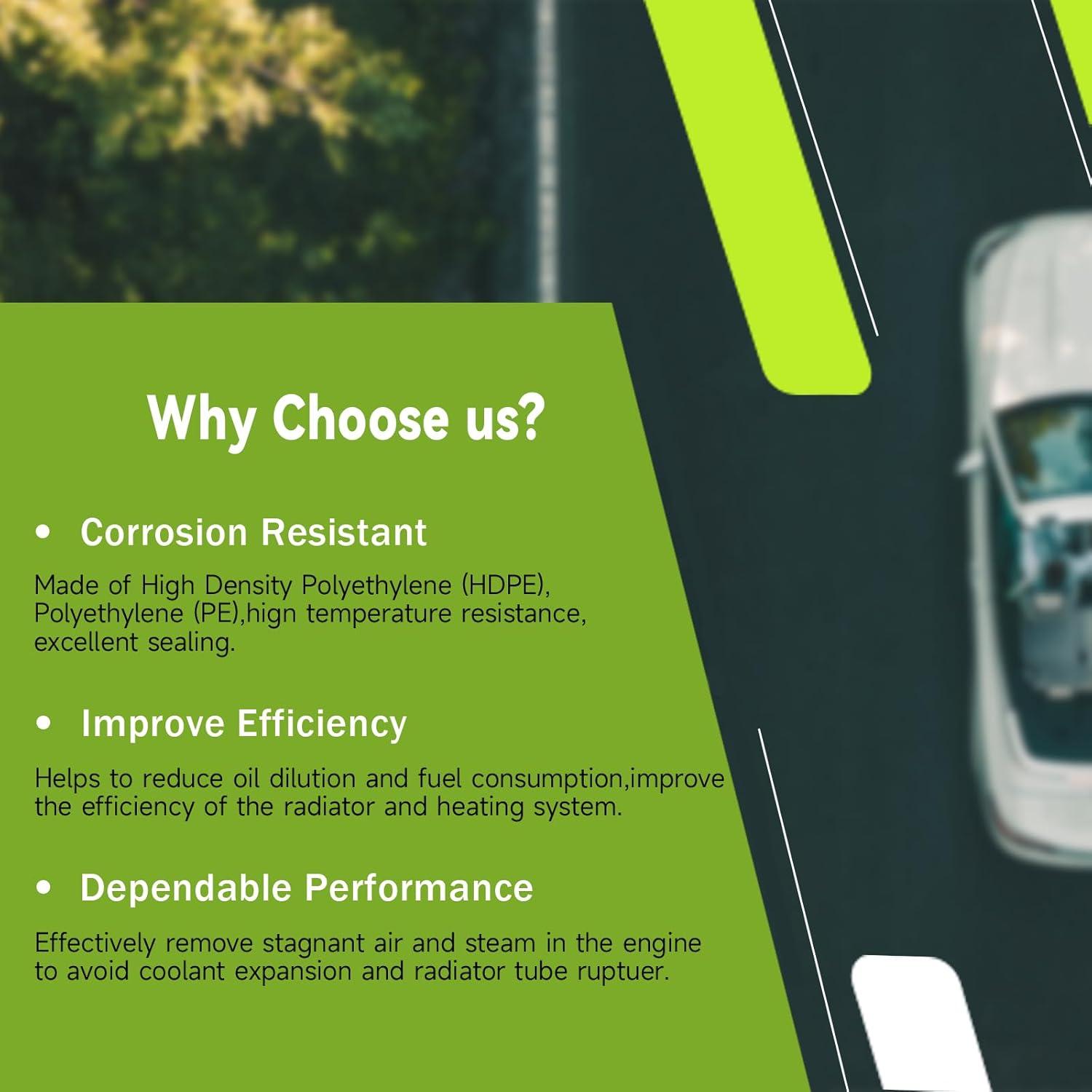 Tanque de Refrigerante CNS con Tapa para Ford 2003-2007