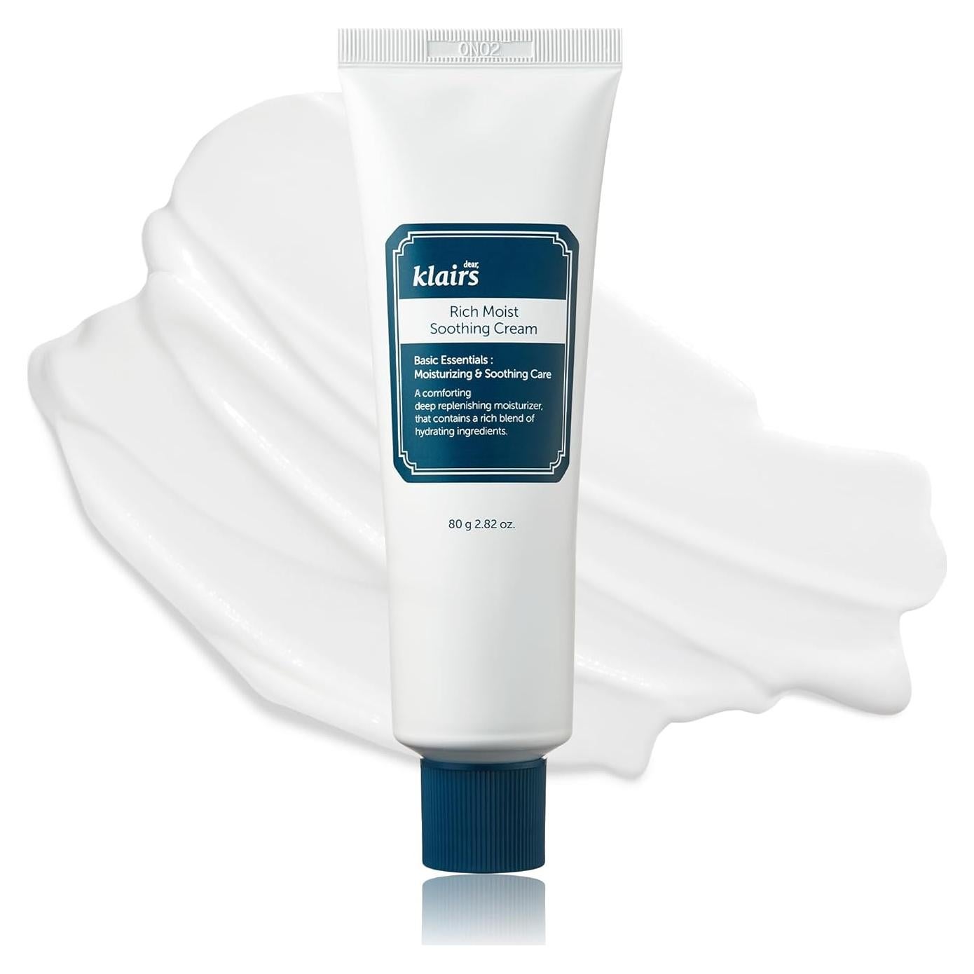 Crema Calmante Rica DearKlairs 80ml - Hidratante Piel Sensible