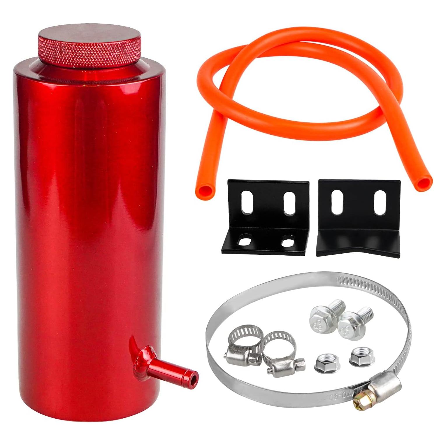 Tanque de Desbordamiento Dexepe 800ml Aluminio Rojo Universal