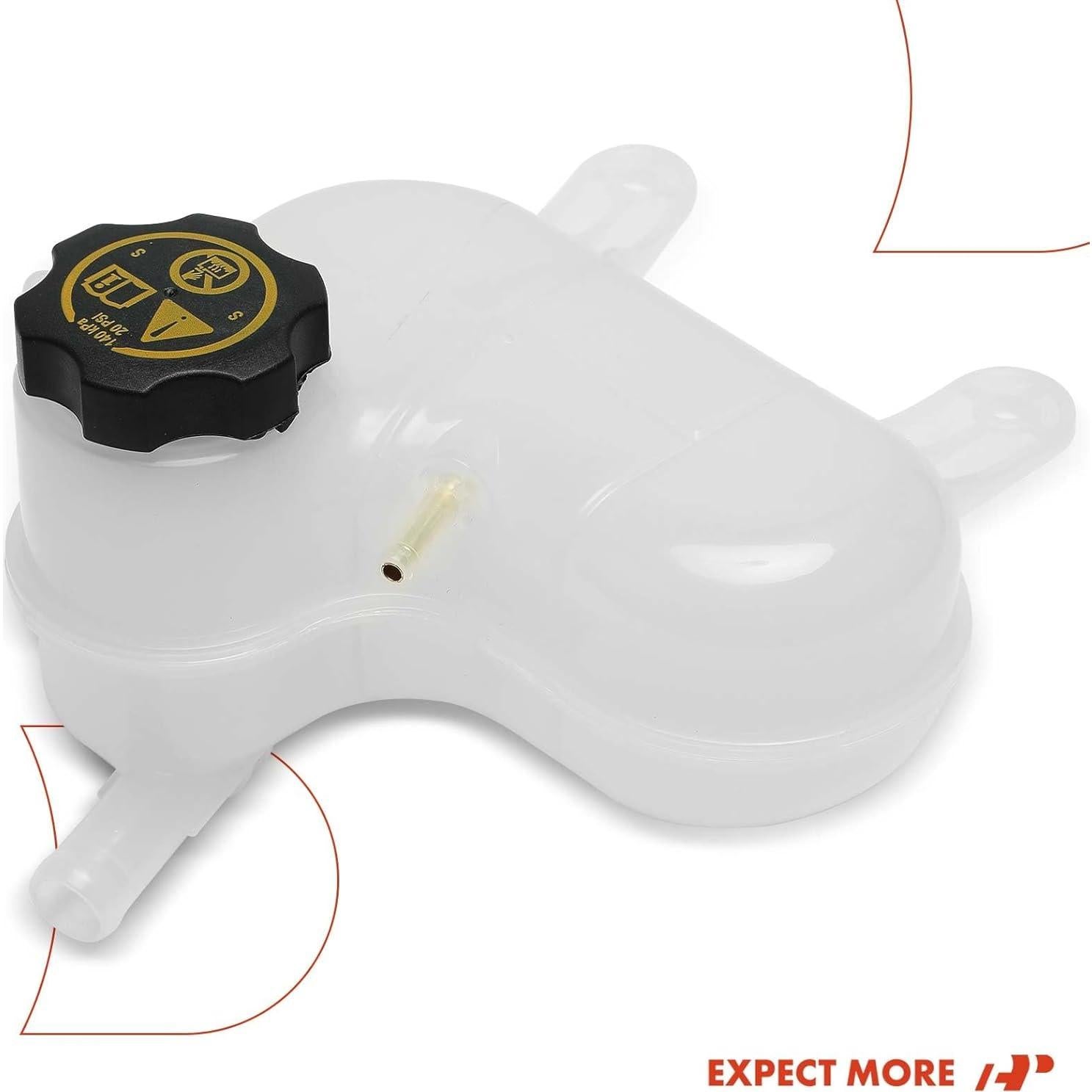 Tanque de Refrigerante A-Premium con Tapa para Chevrolet Spark 1.4L 2016-2022