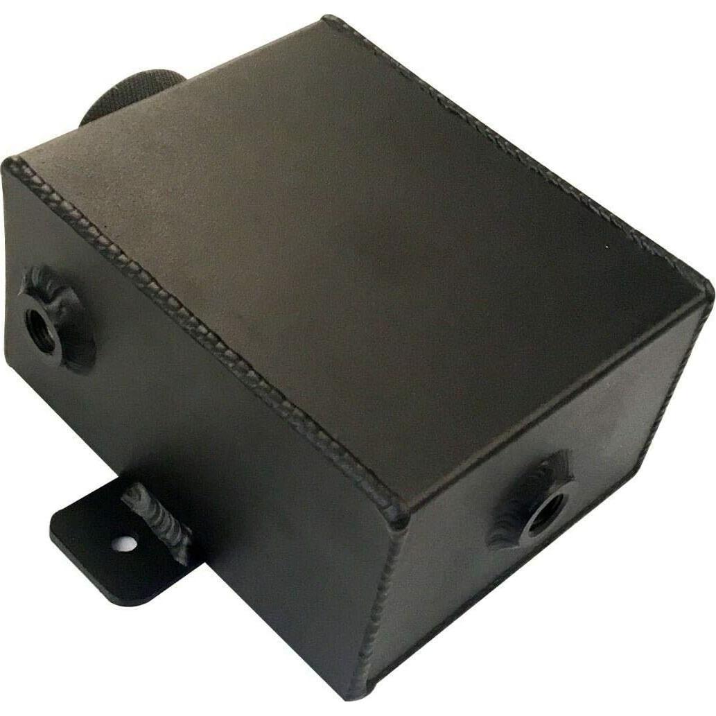 Tanque de refrigerante HCHCSPEED 1.2L aluminio negro universal