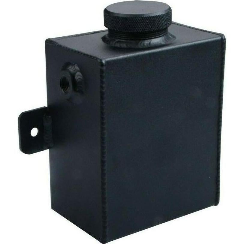 Tanque de refrigerante HCHCSPEED 1.2L aluminio negro universal