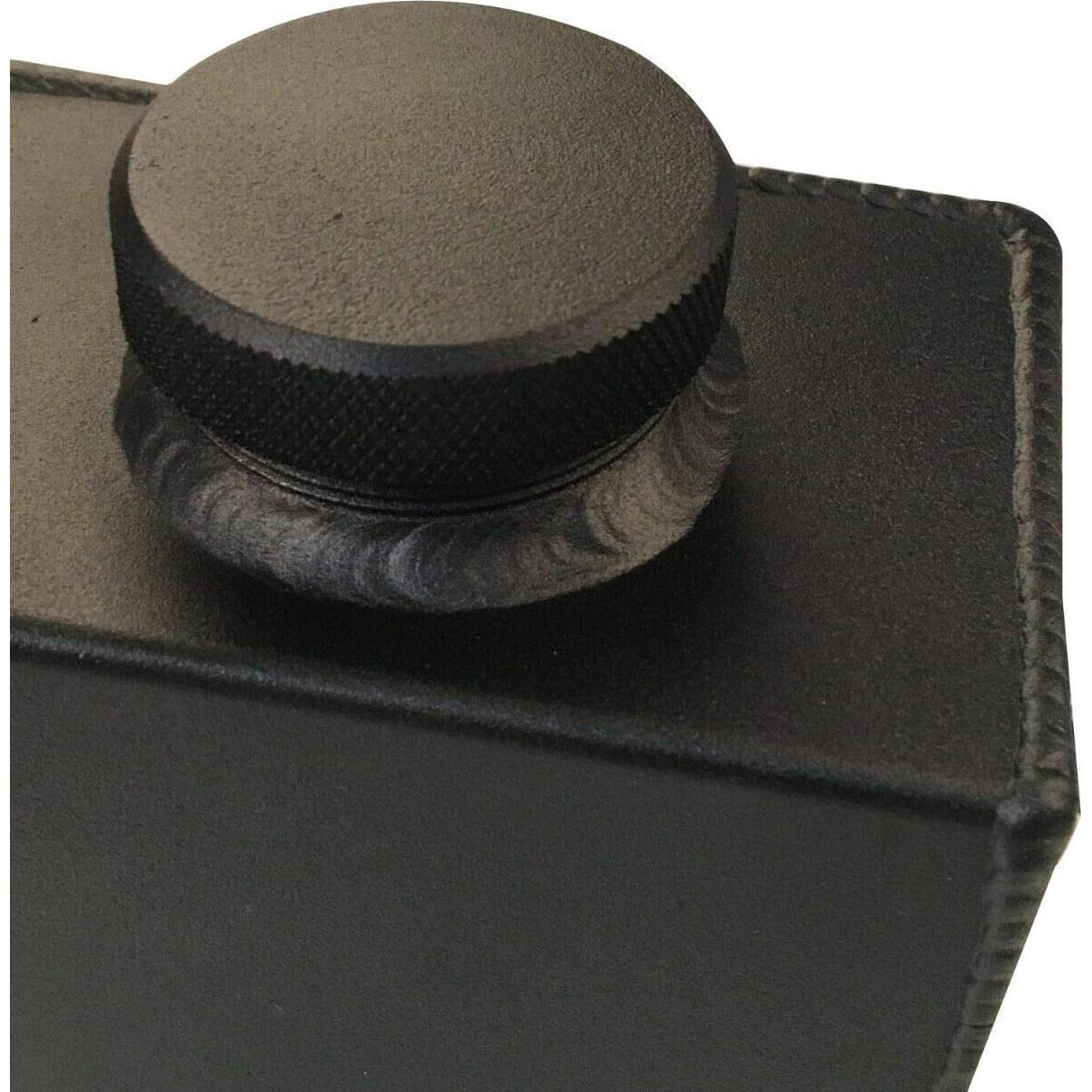 Tanque de refrigerante HCHCSPEED 1.2L aluminio negro universal