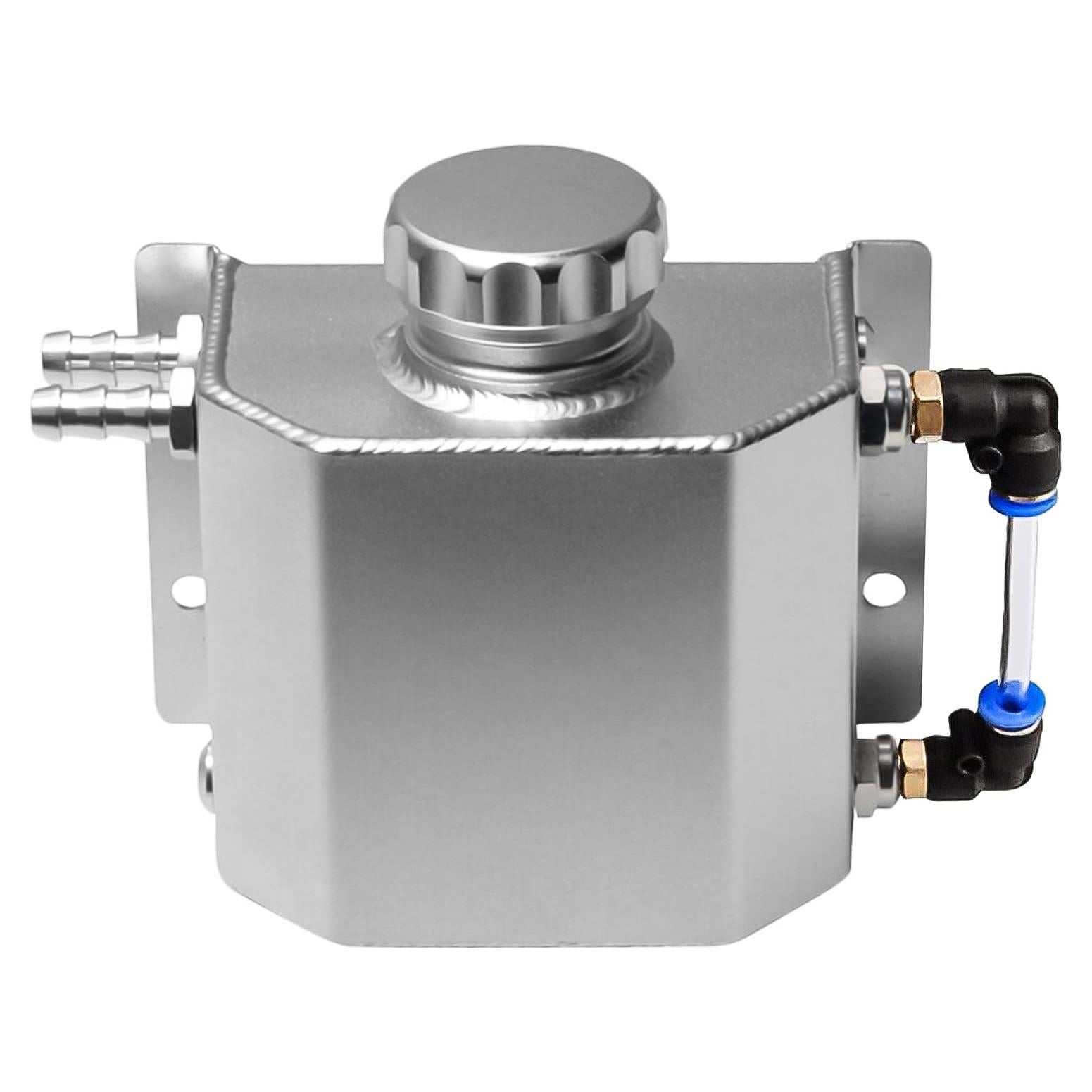 Tanque de Refrigerante Universal BOMLING 1L Aluminio Plateado