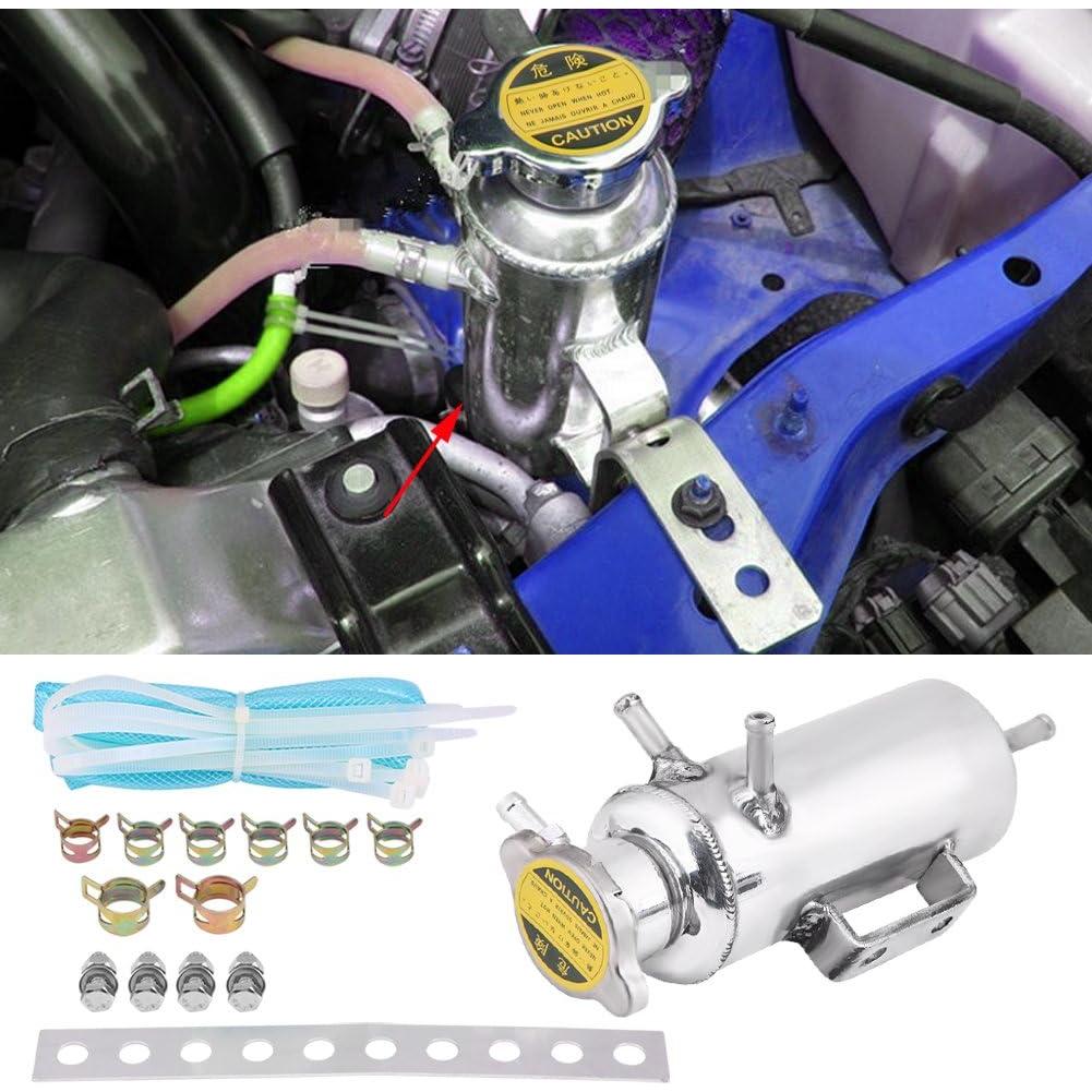 Tanque de Refrigerante Universal Aramox 350ml Aluminio Cromado