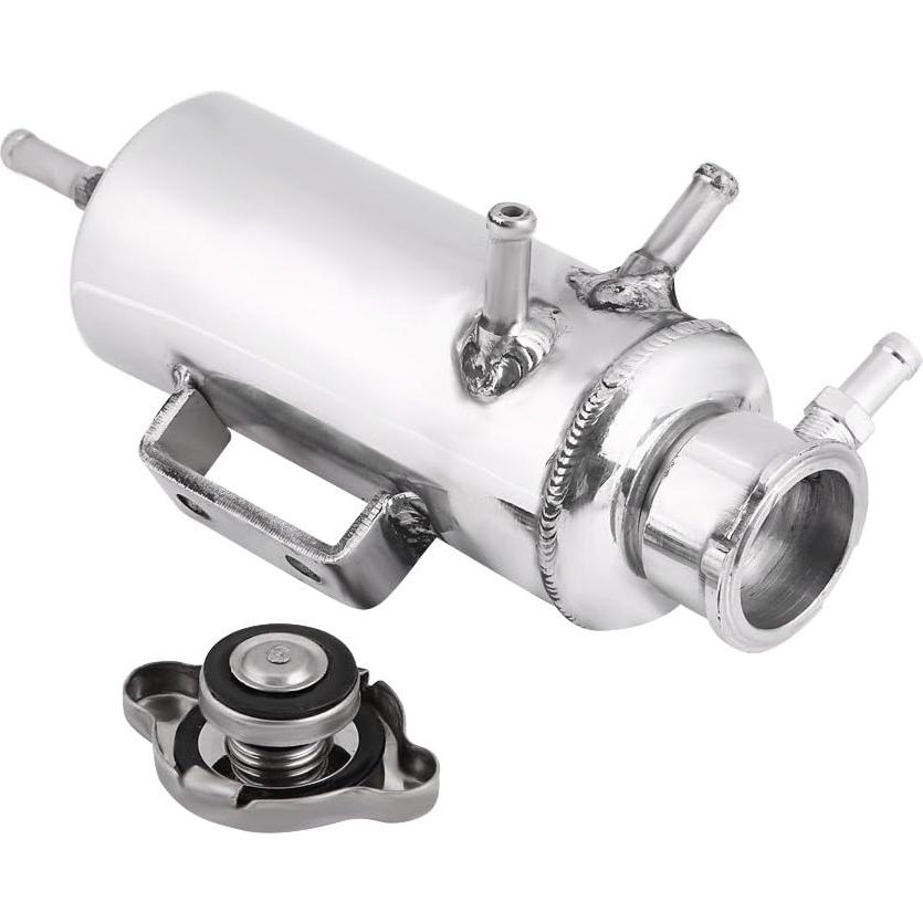 Tanque de Refrigerante Universal Aramox 350ml Aluminio Cromado