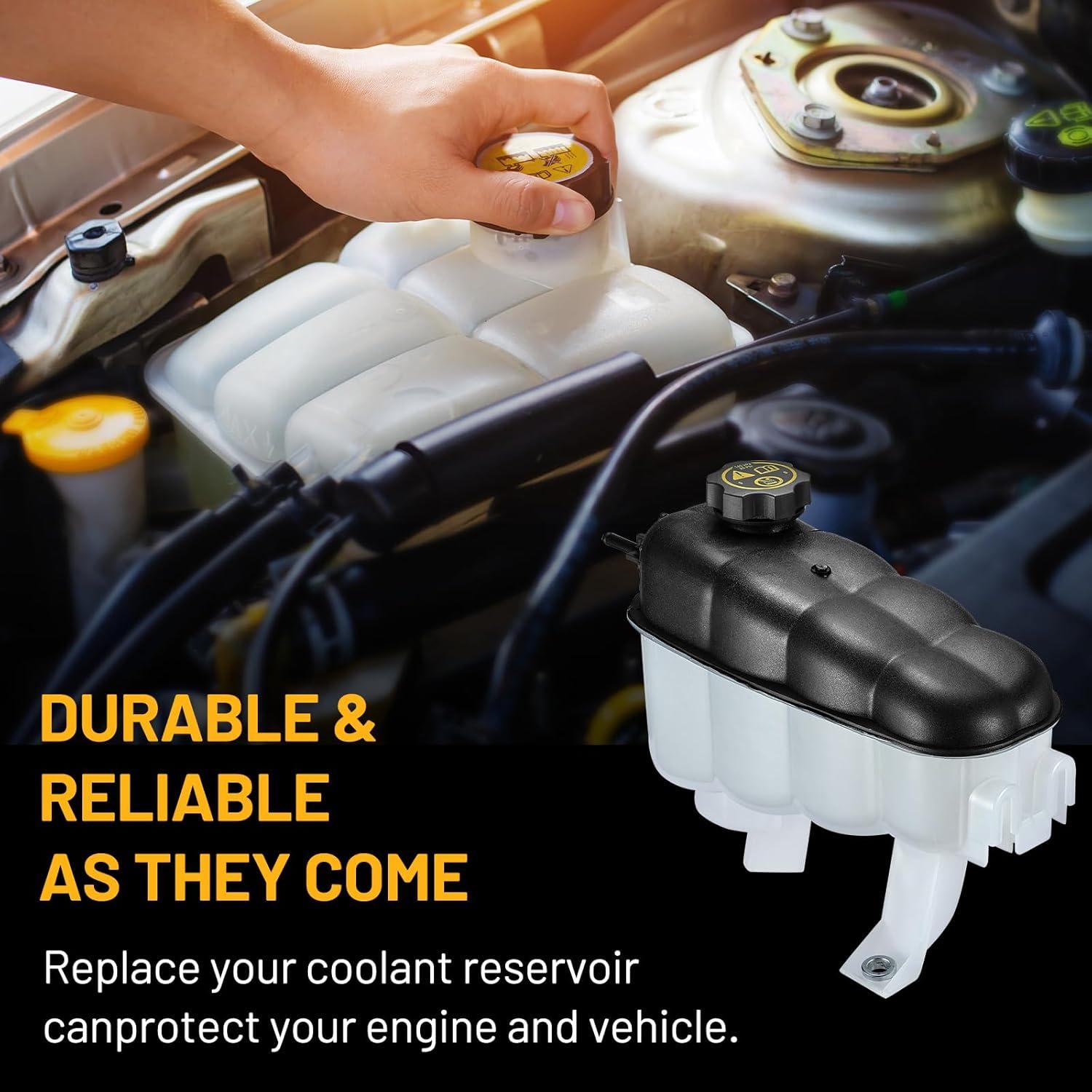 Tanque de Refrigerante SYKRSS 603-973 Compatible GMC/Chevy