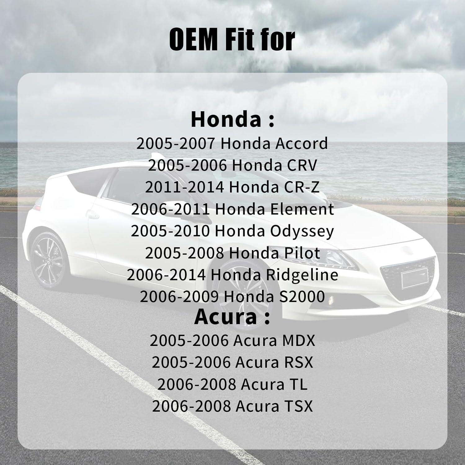 Tapa de Gas Manymiba 17670-SHJ-A31 para Honda y Acura