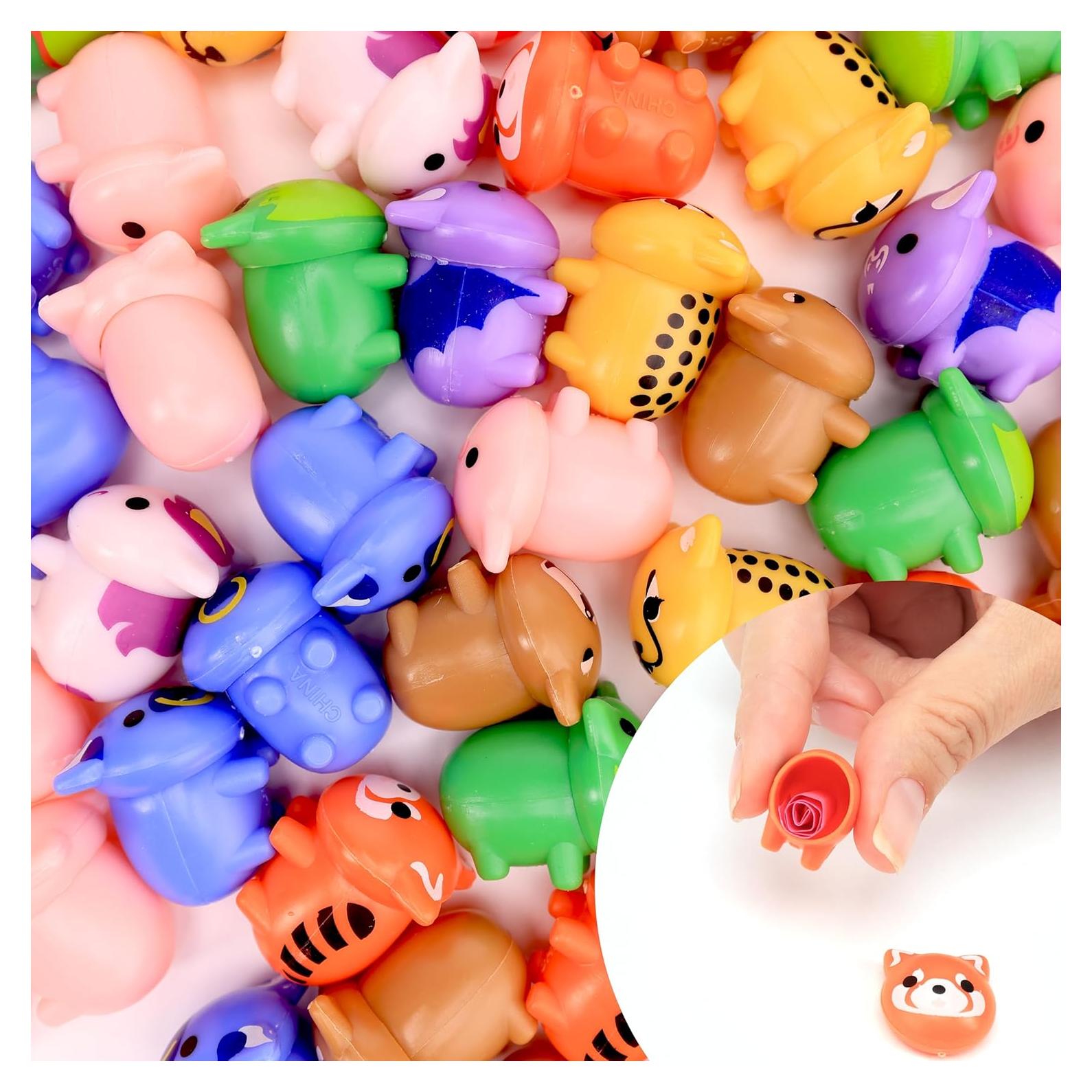 Figuras de Animales en Forma de Bellota Entervending - 25 Piezas