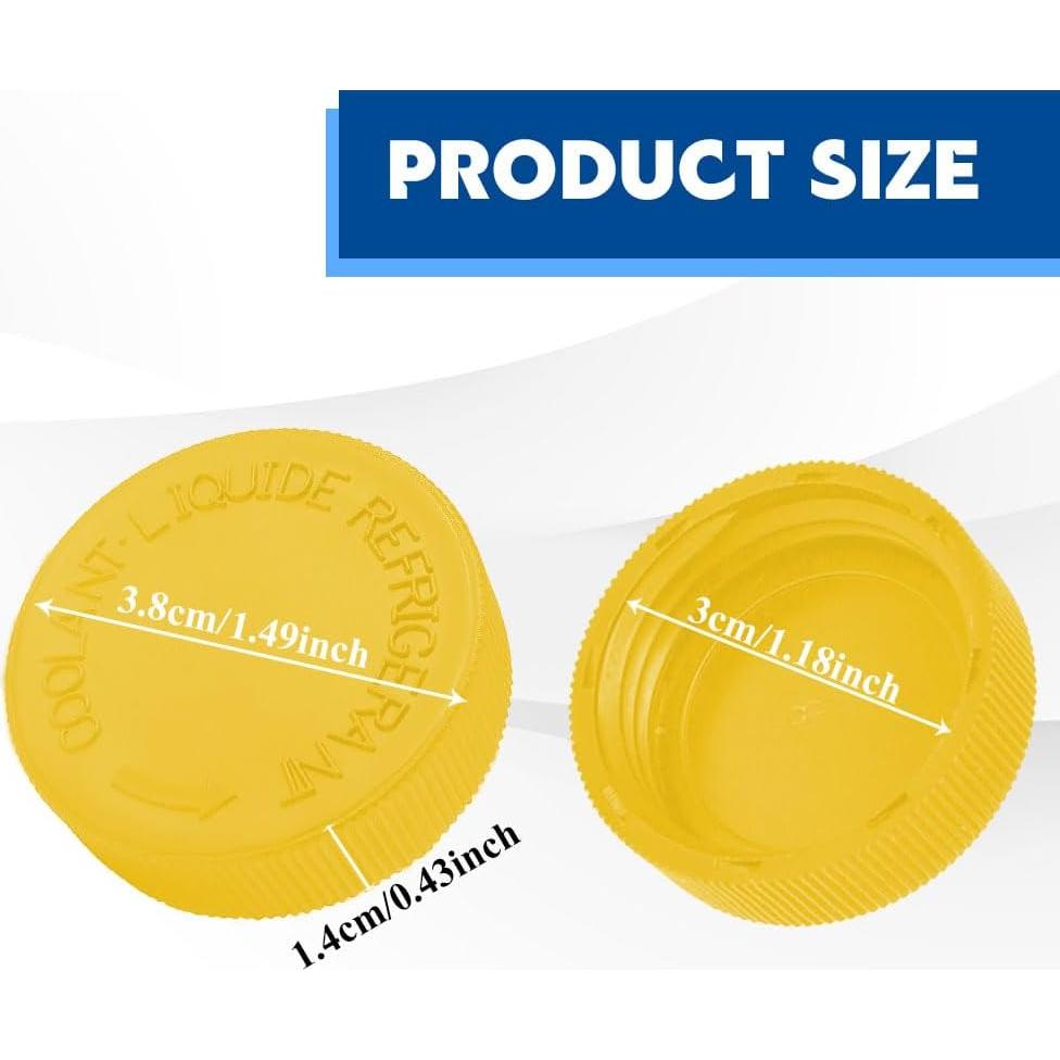 Tapa de Reservorio de Refrigerante Rebvugr Amarillo 21712-79900