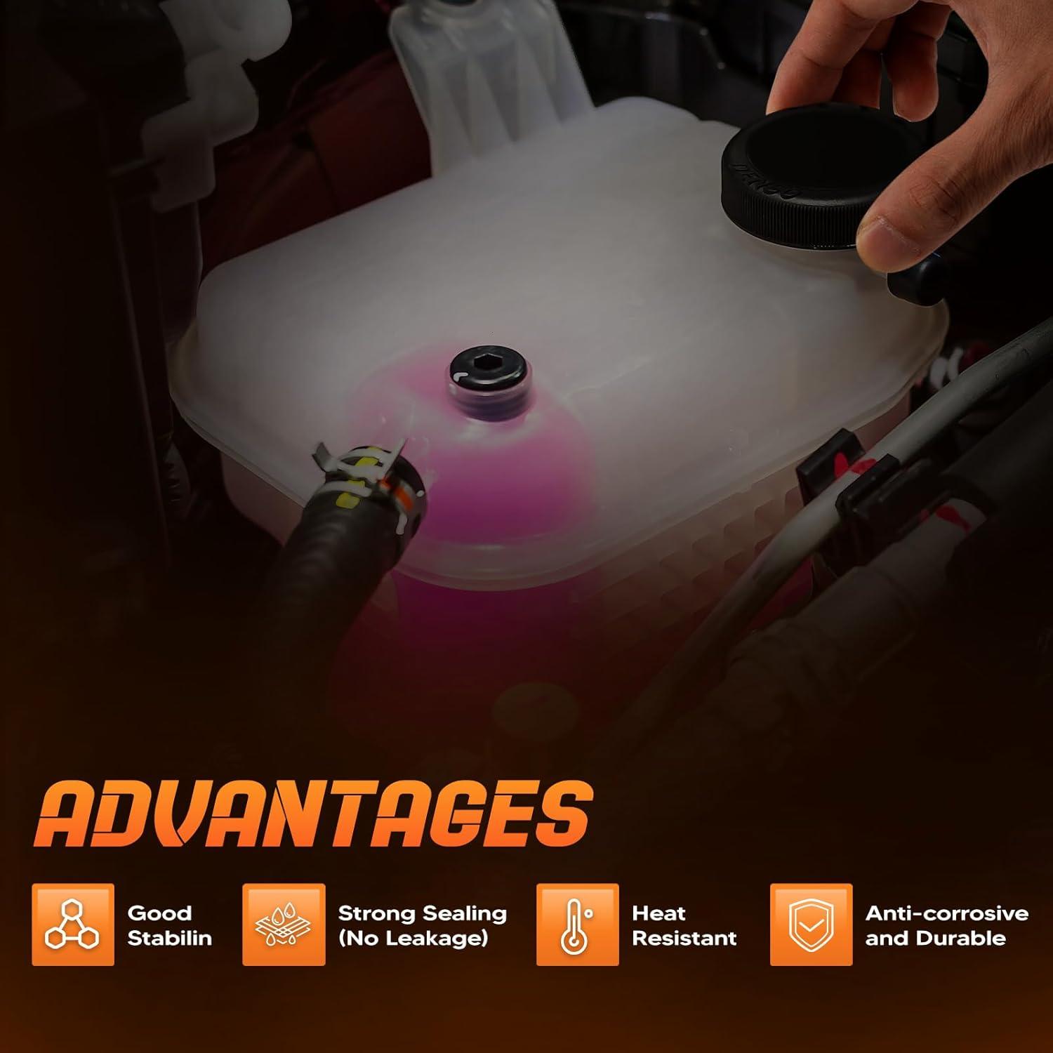 Tanque de Refrigerante Fexhull para Audi A4 2005-2009 0.99kg