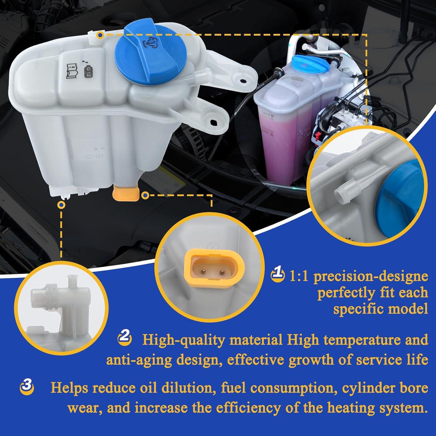 Tanque de Expansión Refrigerante Audi A4 A5 Q5 2011-2016