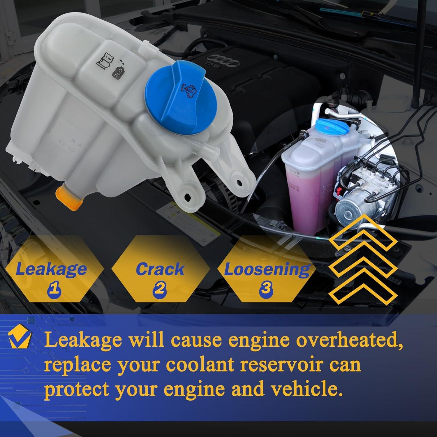 Tanque de Expansión Refrigerante Audi A4 A5 Q5 2011-2016