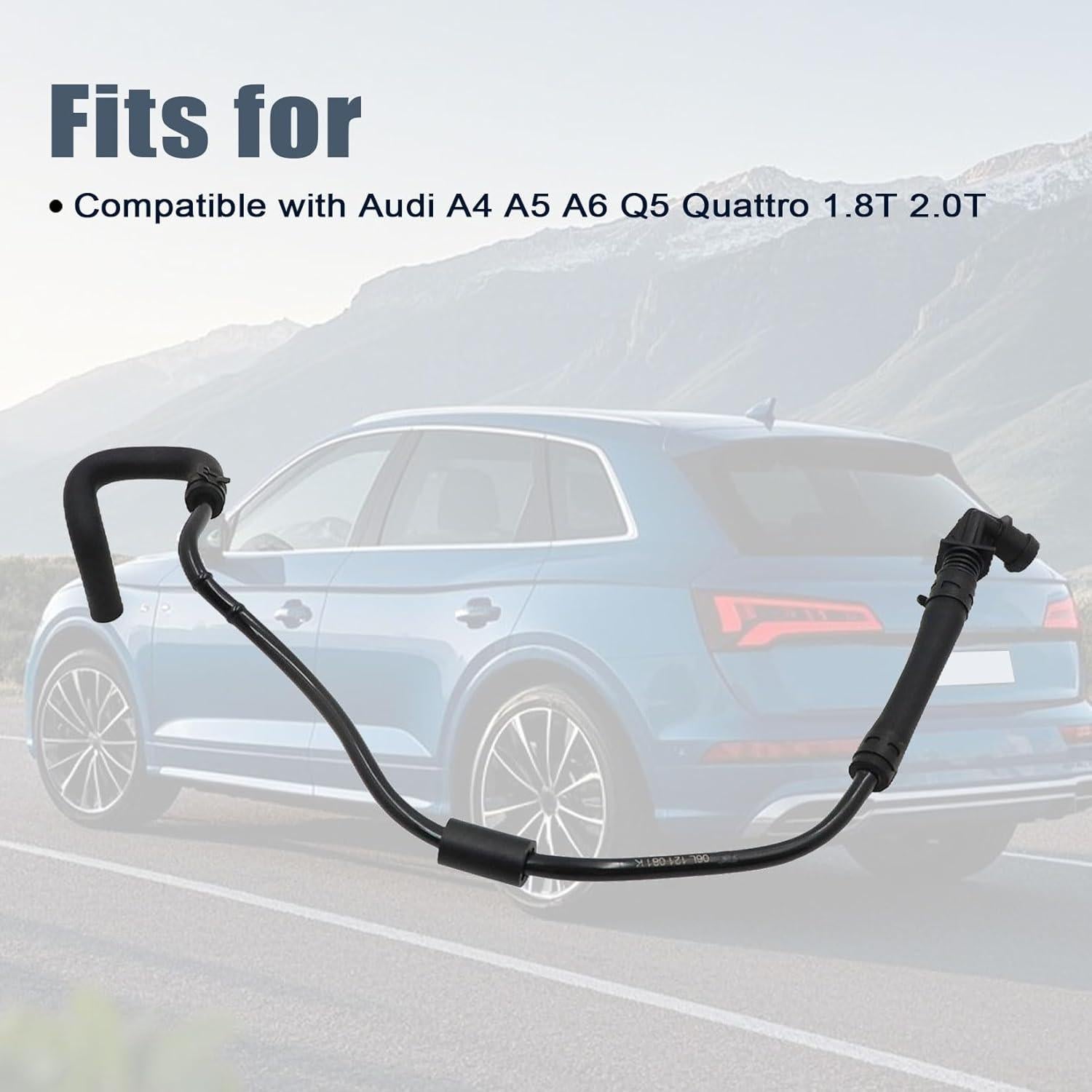 Manguera de refrigerante Wyrxalon para Audi A4 A5 A6 Q5 1.8T 2.0T