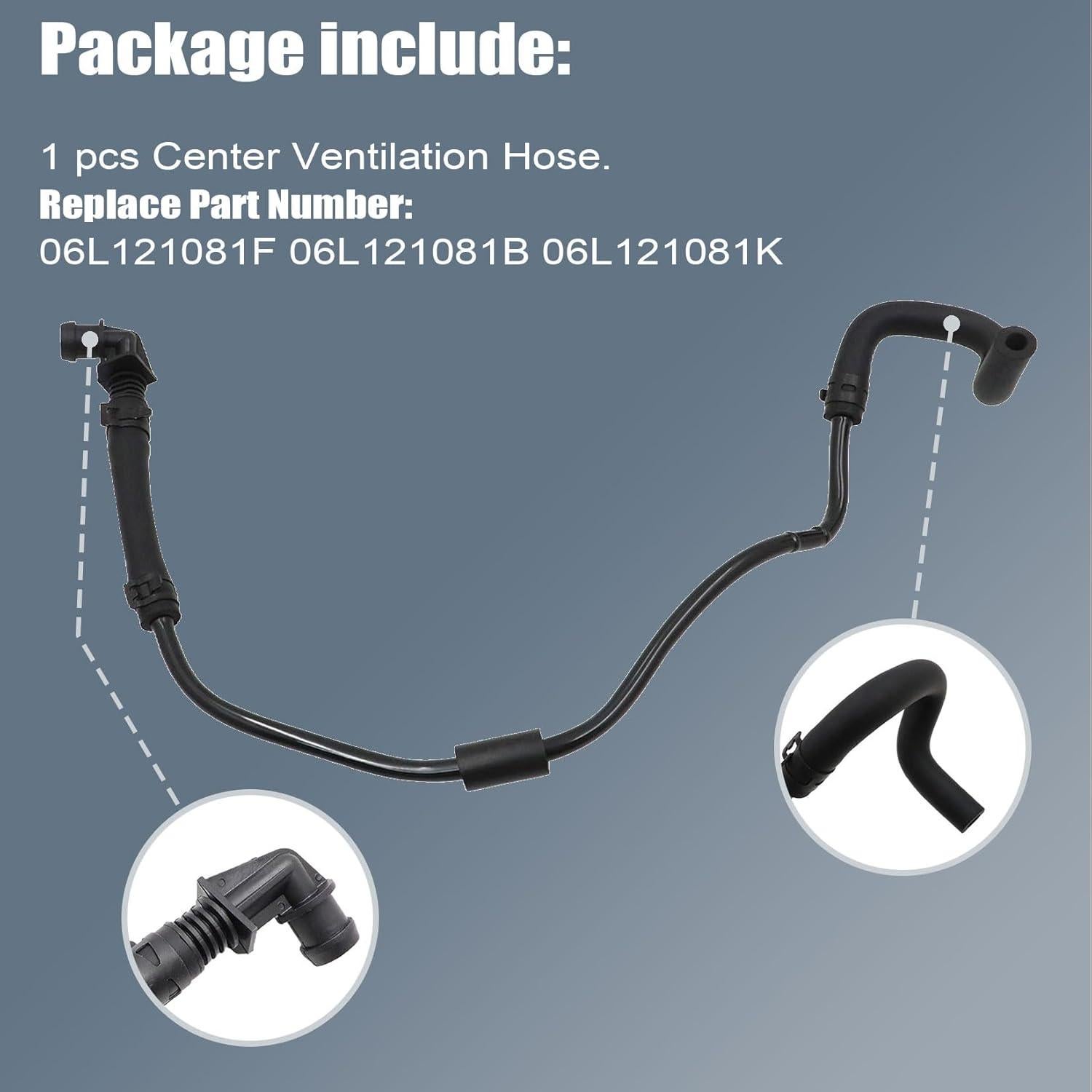 Manguera de refrigerante Wyrxalon para Audi A4 A5 A6 Q5 1.8T 2.0T