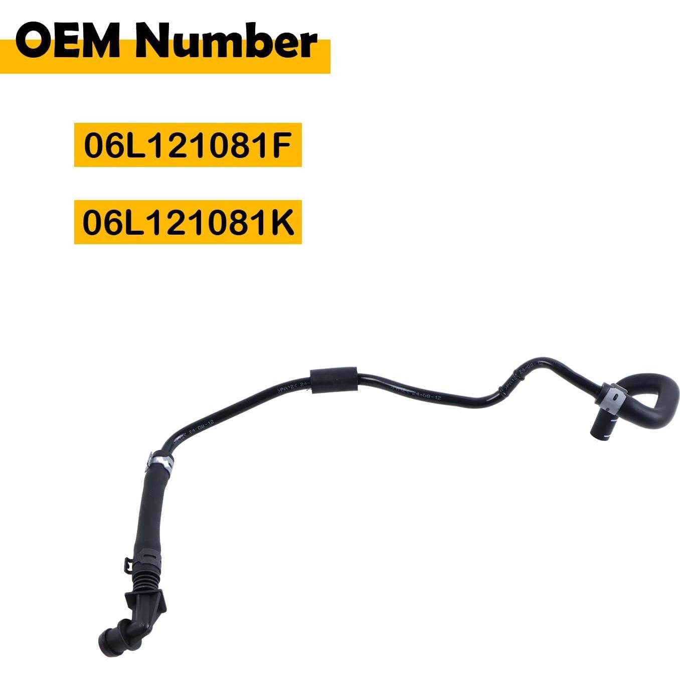 Tubería del Tanque de Desbordamiento Audi 2.0L 2017-2021