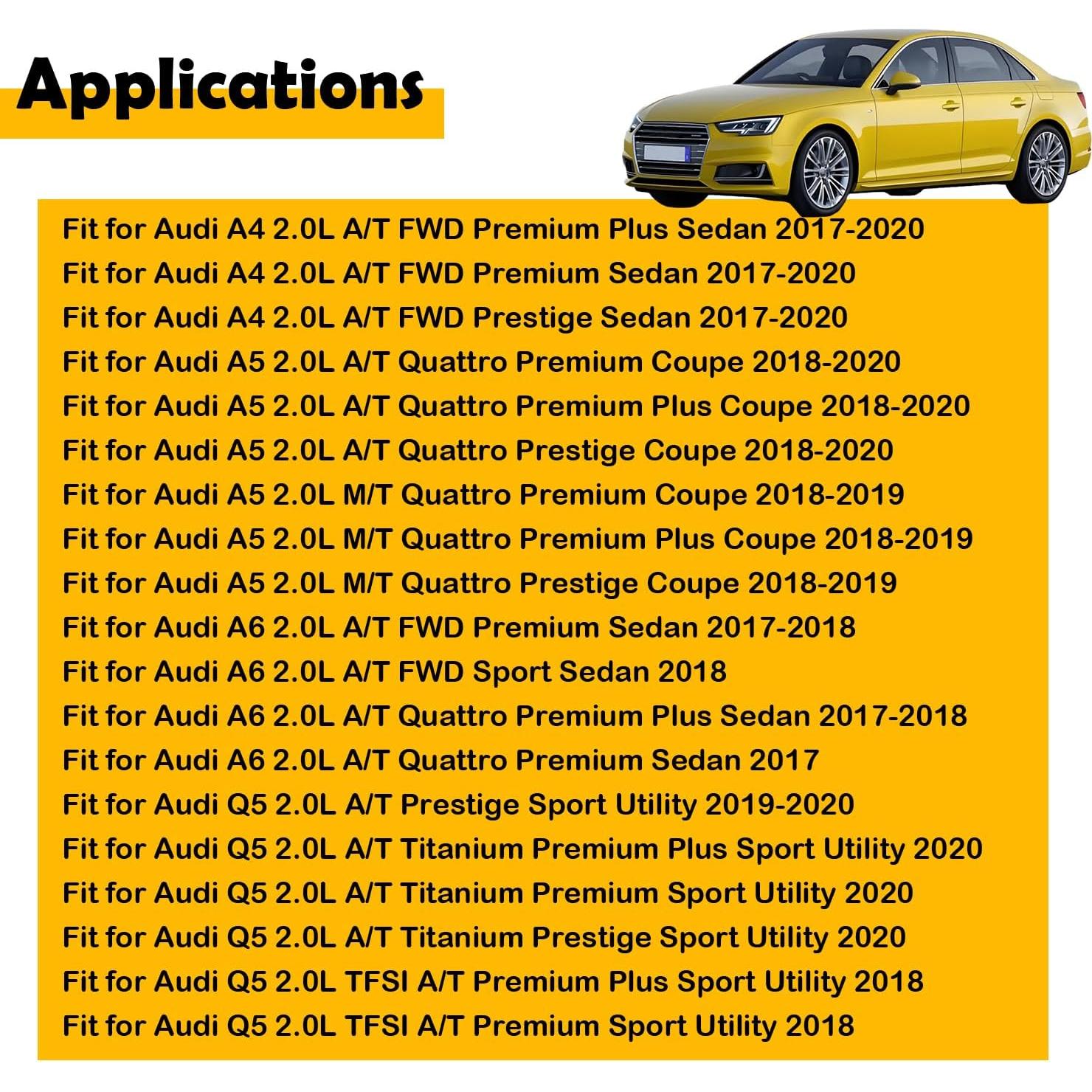 Tubería del Tanque de Desbordamiento Audi 2.0L 2017-2021
