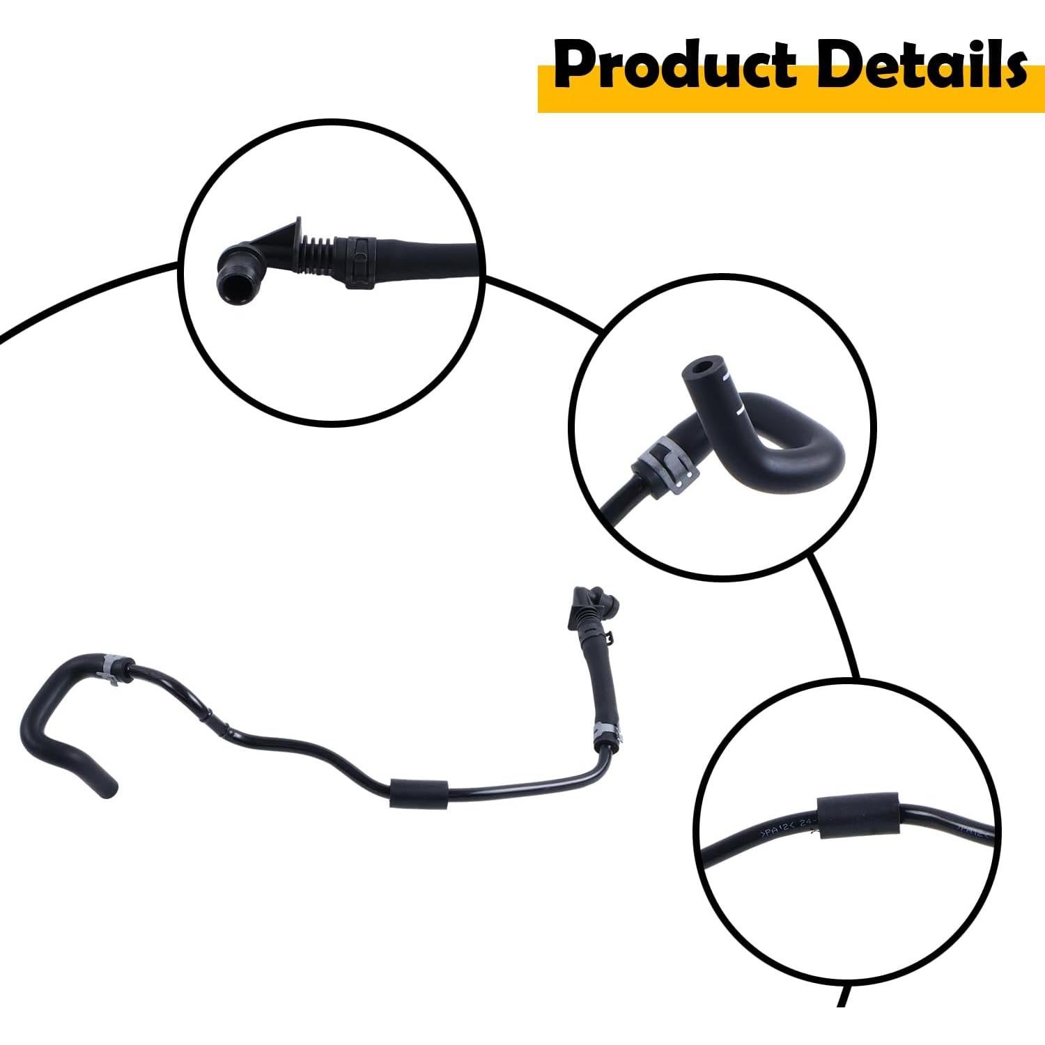 Tubería del Tanque de Desbordamiento Audi 2.0L 2017-2021