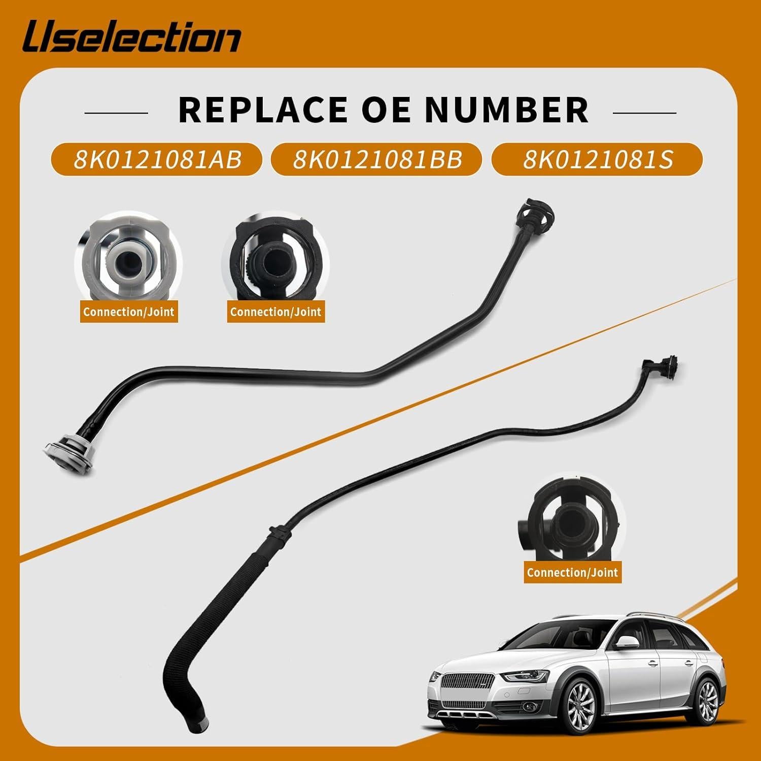 Manguera de desbordamiento Audi 8K0121081AB 8K0121081CA