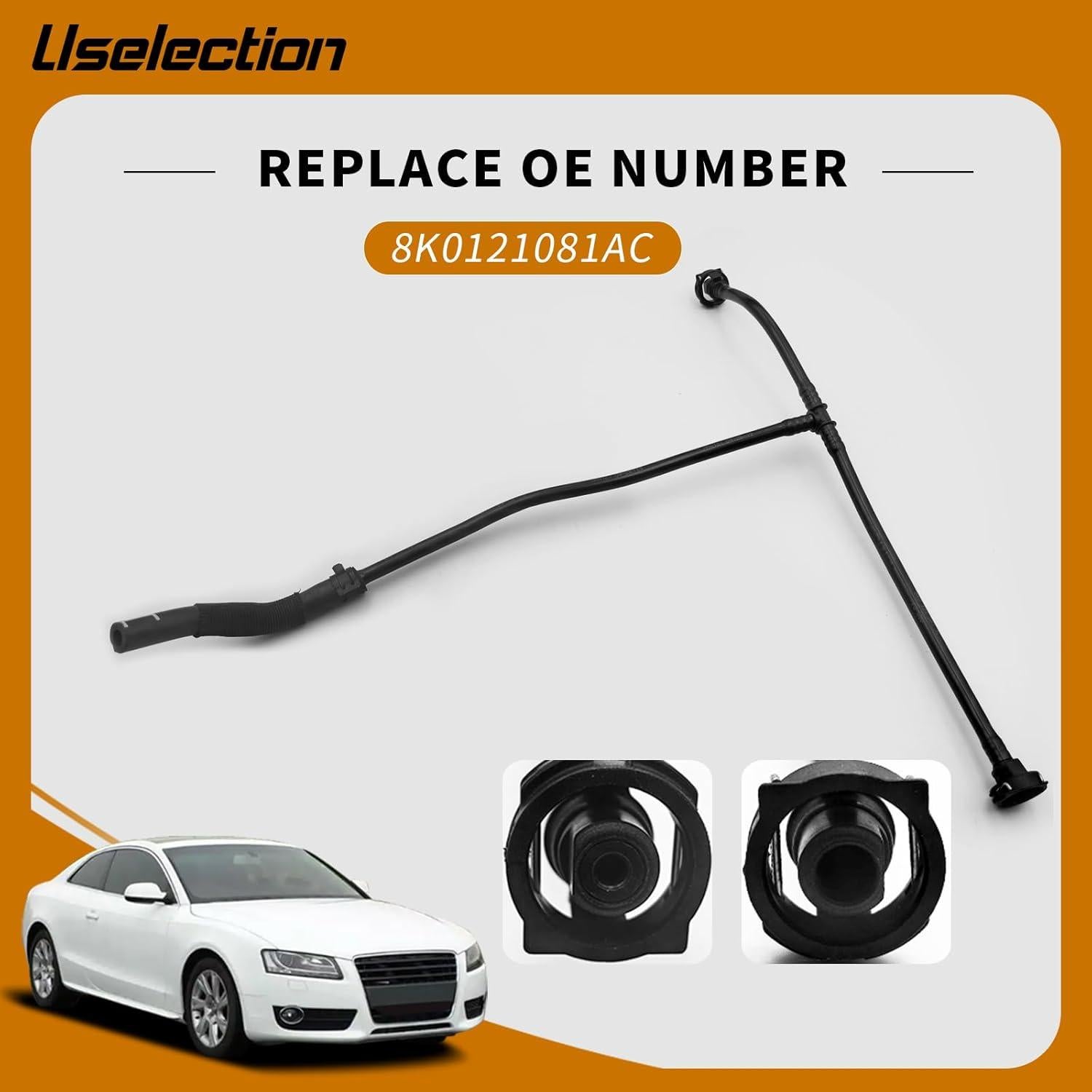 Tanque de Reservorio de Radiador Uselection 8K0121081AC para Audi