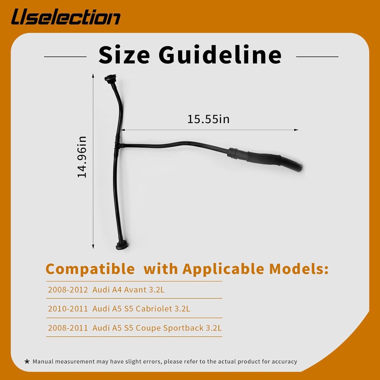 Tanque de Reservorio de Radiador Uselection 8K0121081AC para Audi