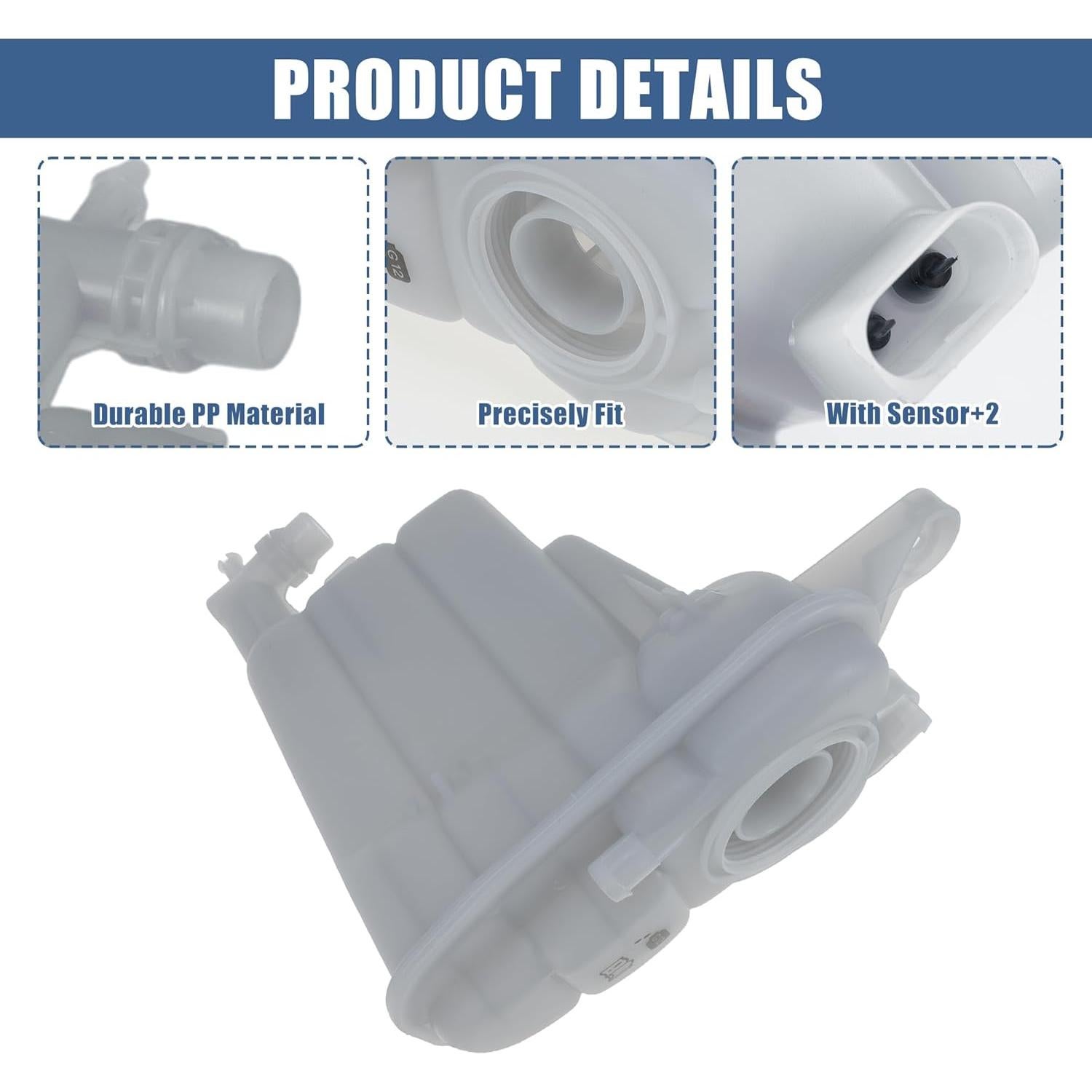 Tanque de Refrigerante Audi A4 A5 Quattro X AUTOHAUX 0.98kg