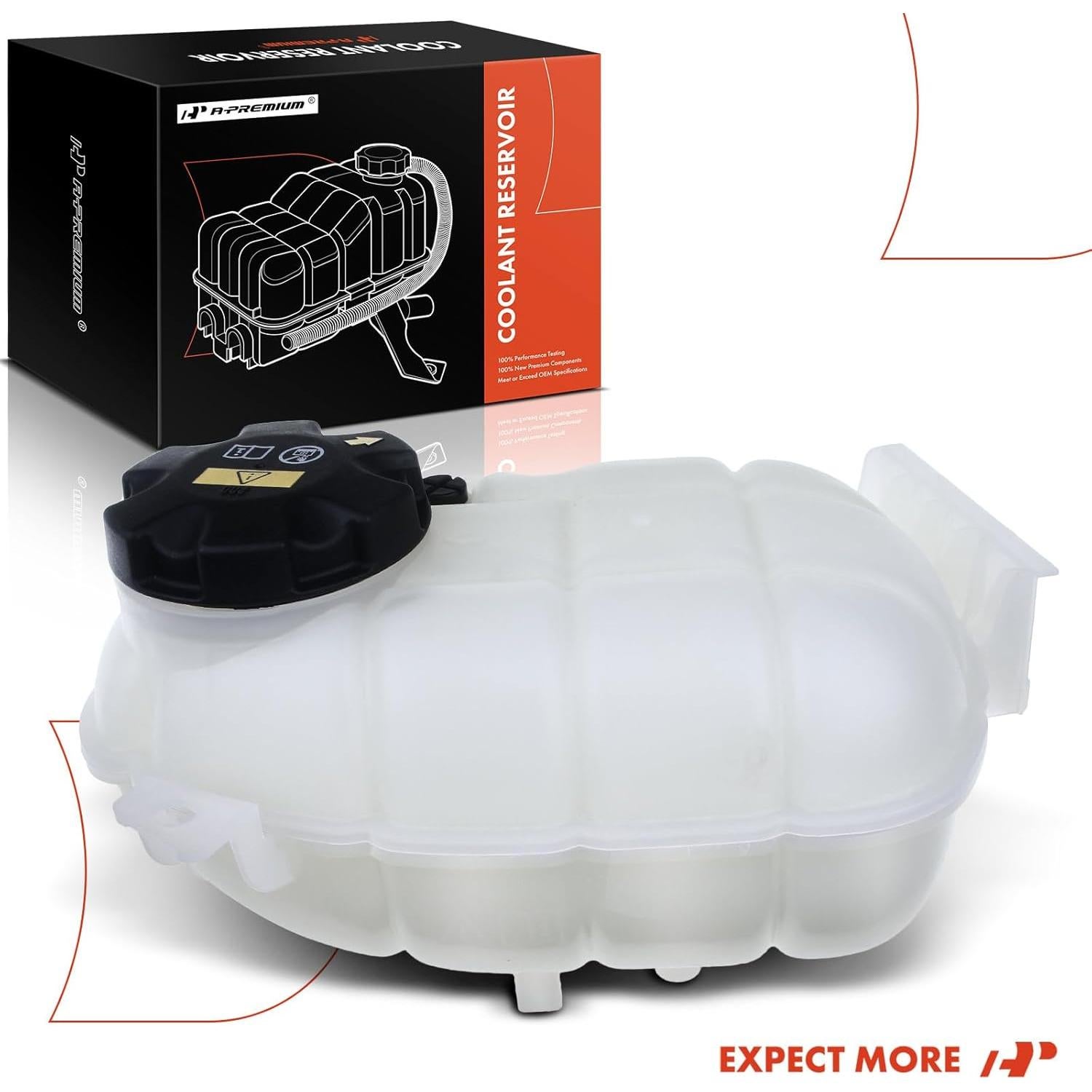 Tanque de Recuperación de Refrigerante A-Premium para BMW 328d, 335i, 435i, M2, M235i