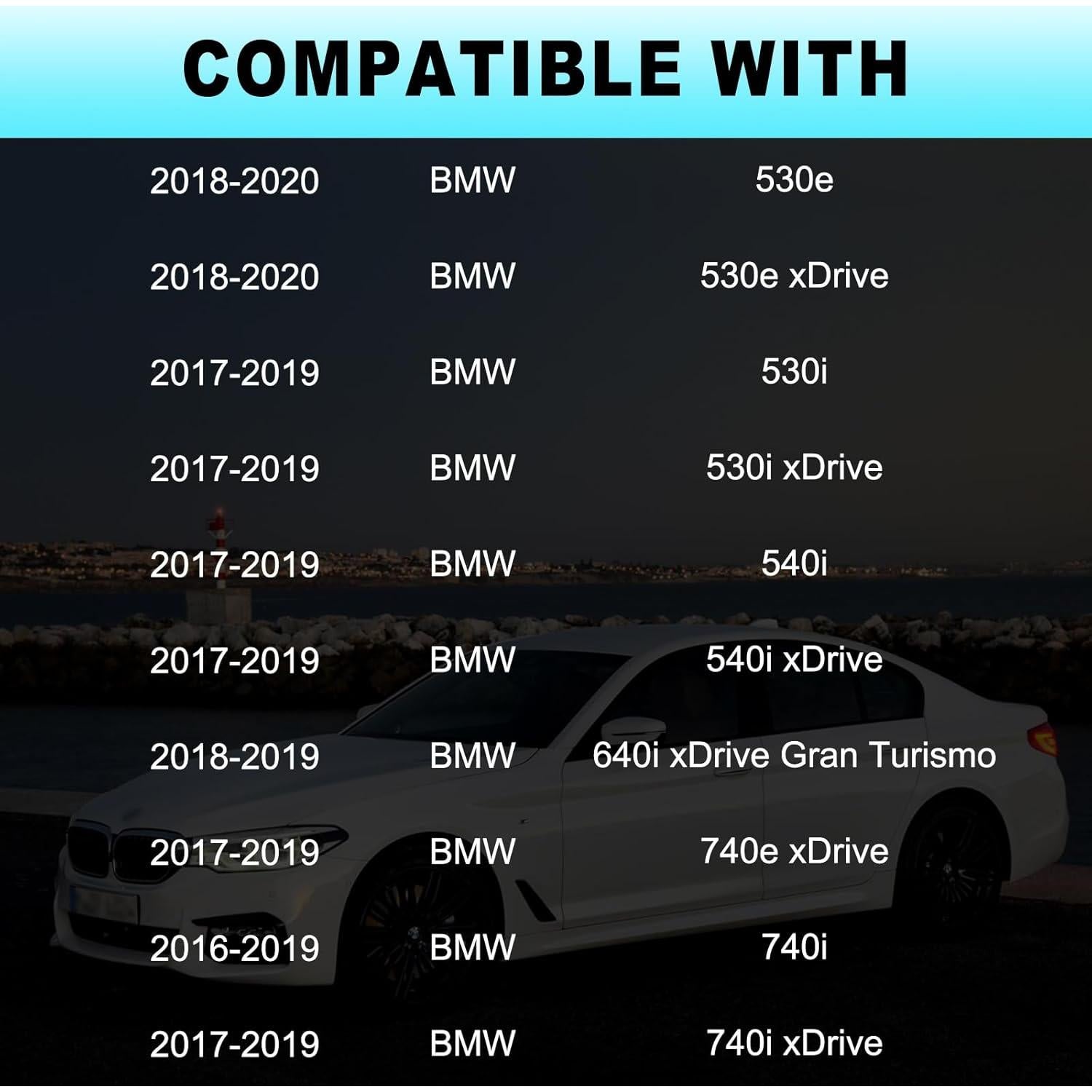 Tanque de Refrigerante BMW 530e 530i 540i 740i 17138610656